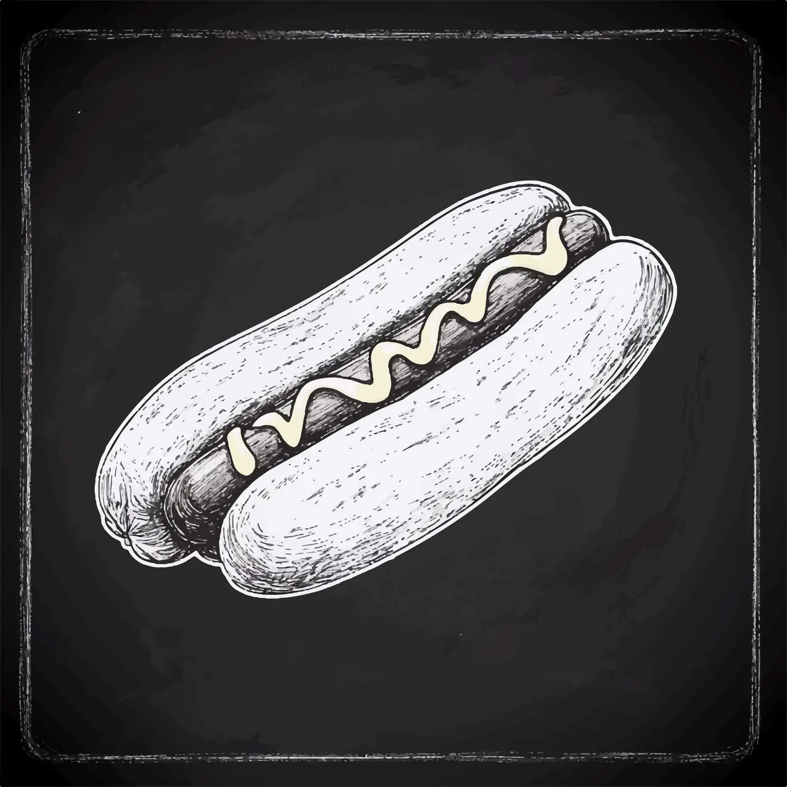 Hand Drawn Hot Dog Sketch Vector Design — free download from Dotvec