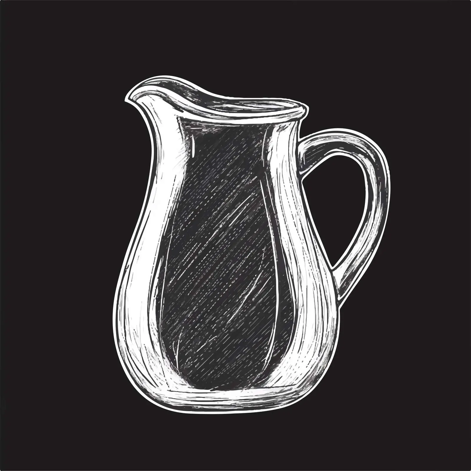 Hand-Drawn Jug Sketch for Creative Designs — free download from Dotvec