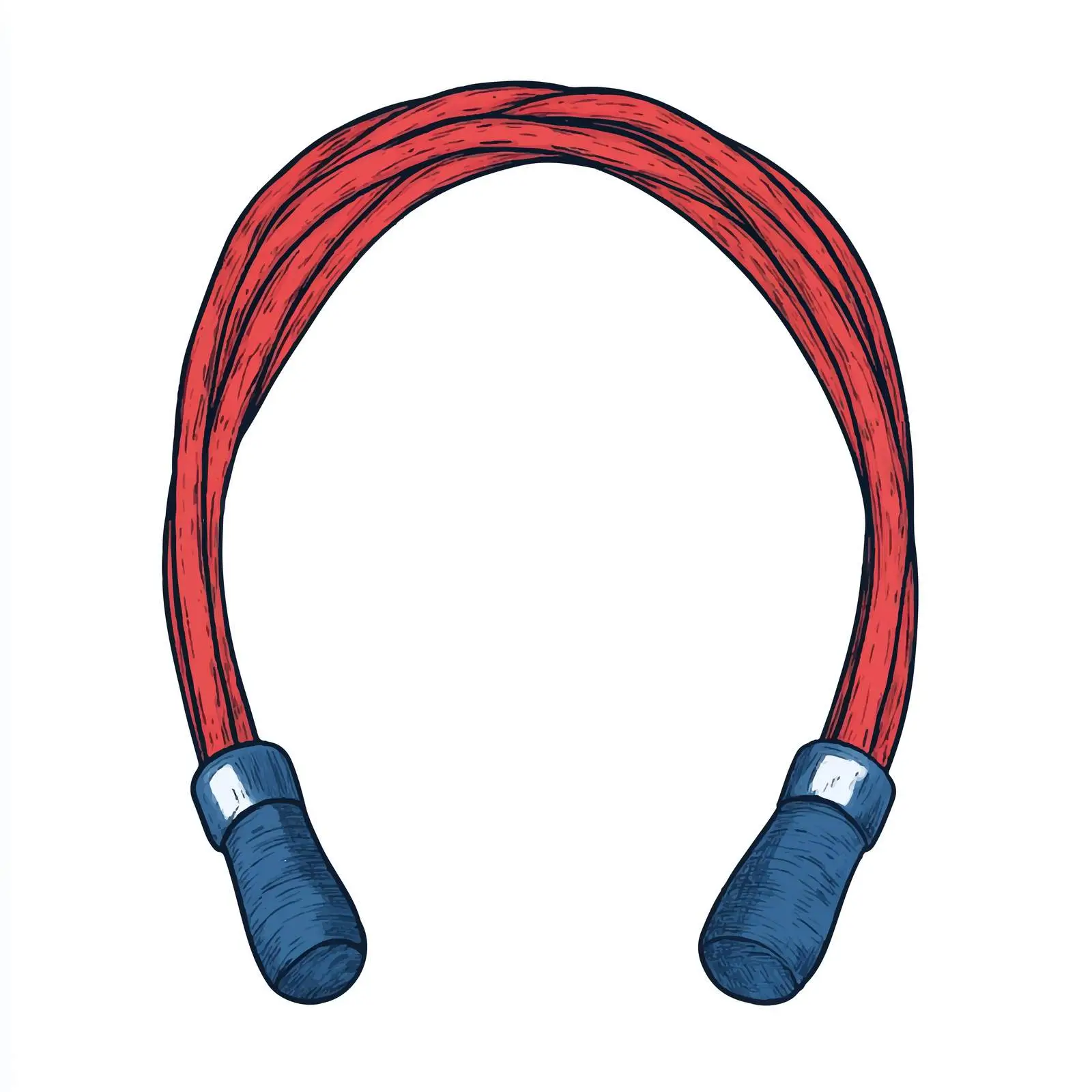 Hand Drawn Jump Rope Sketch Icon — free download from Dotvec