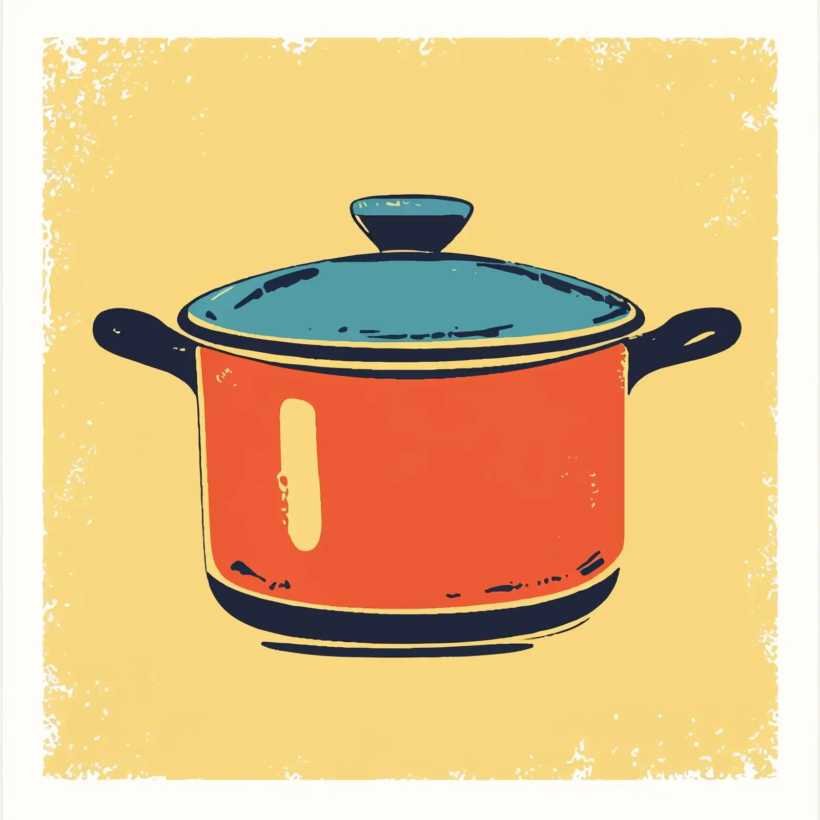 Hand-Drawn Kitchen Pot Vector Illustration — free download from Dotvec