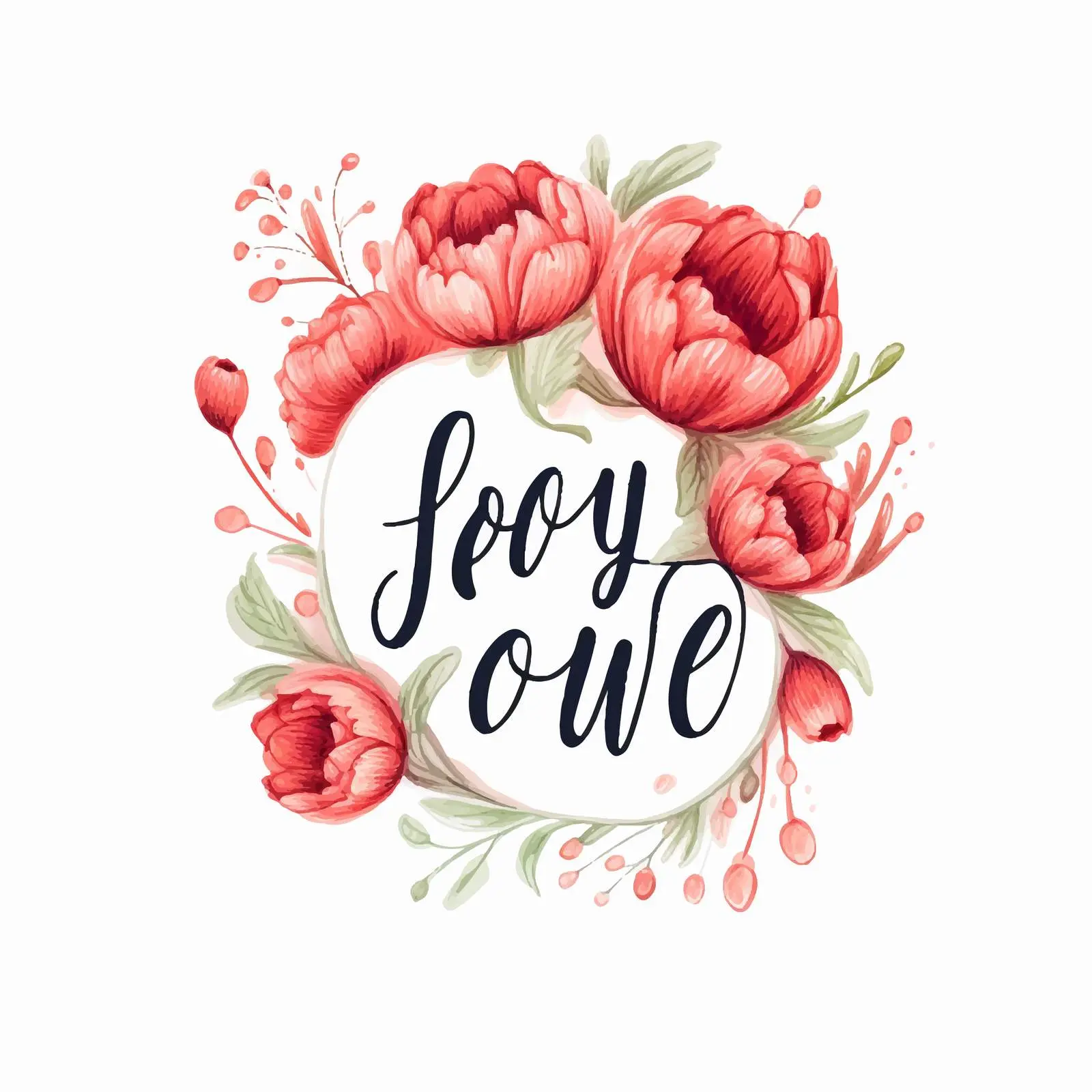 Hand-Drawn I Love You Lettering Vector Design — free download from Dotvec