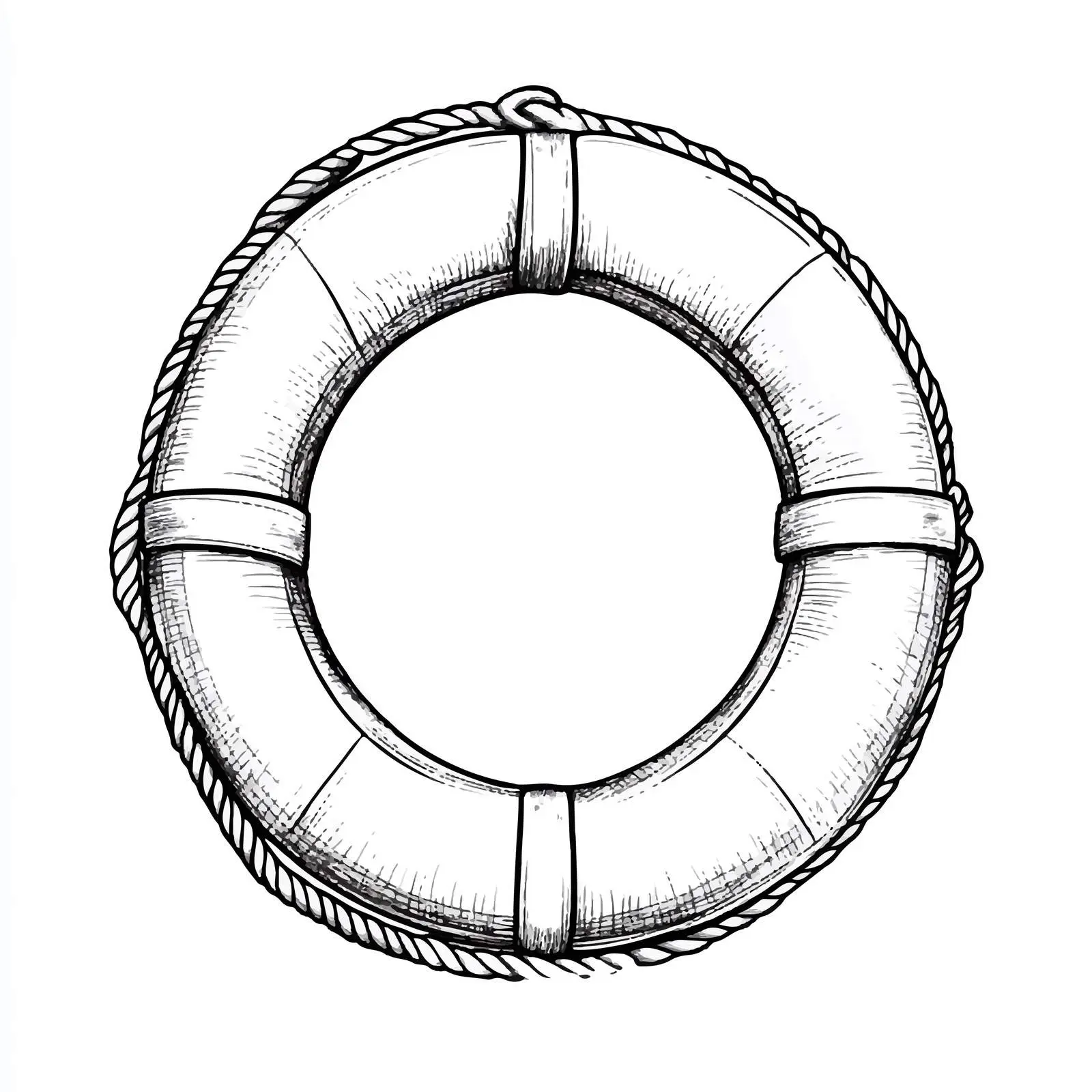 Hand Drawn Lifebuoy Sketch for Safety Symbols – free rescue operations image from Dotvec