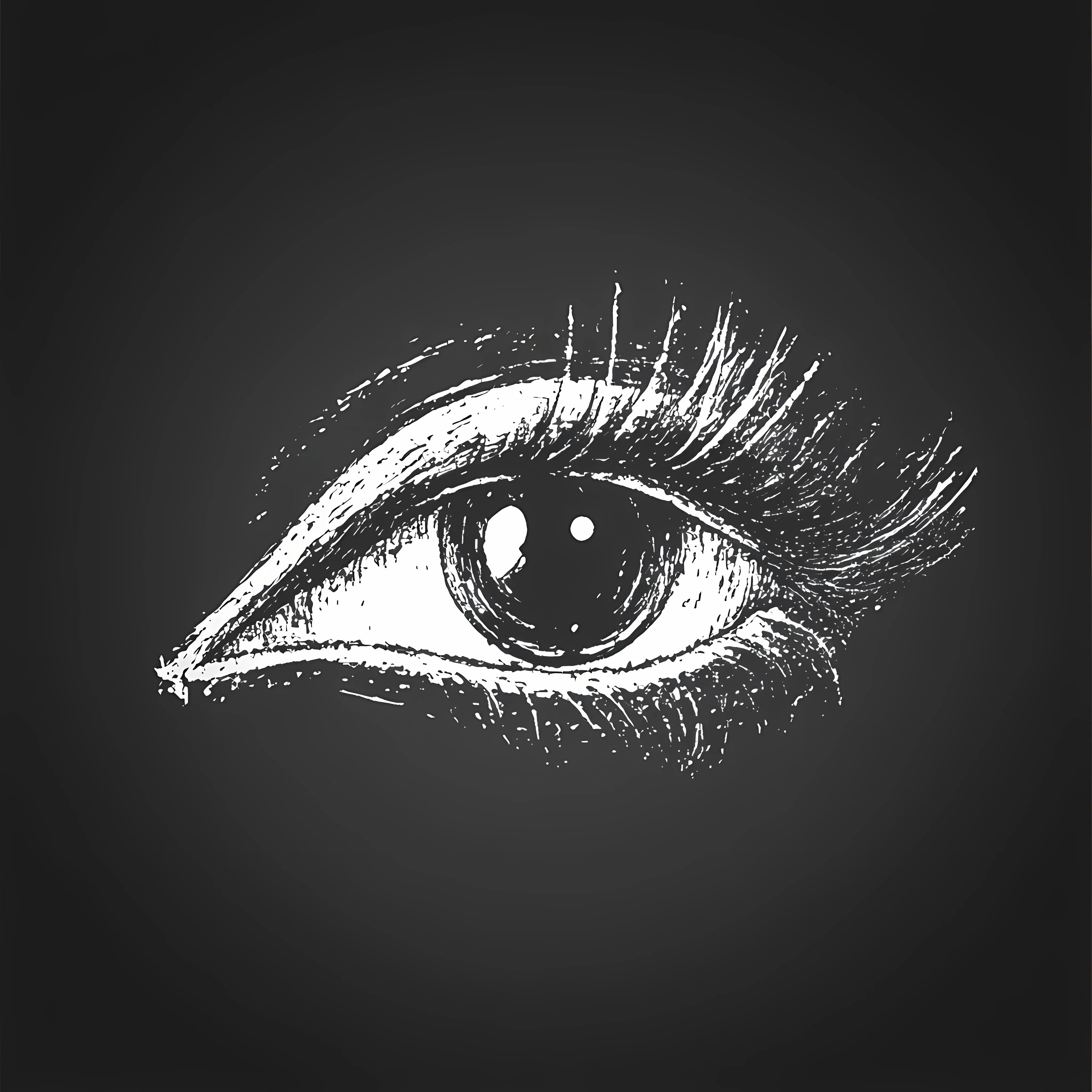 Hand Drawn Mascara Sketch on Chalkboard — free download from Dotvec