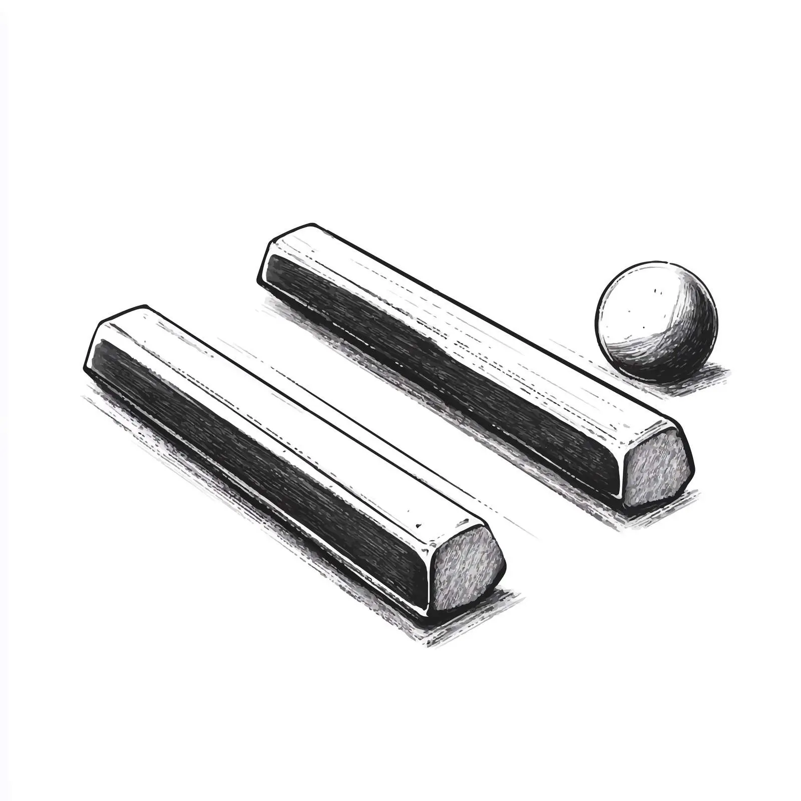 Hand Drawn Billiards Chalk Illustration — free download from Dotvec