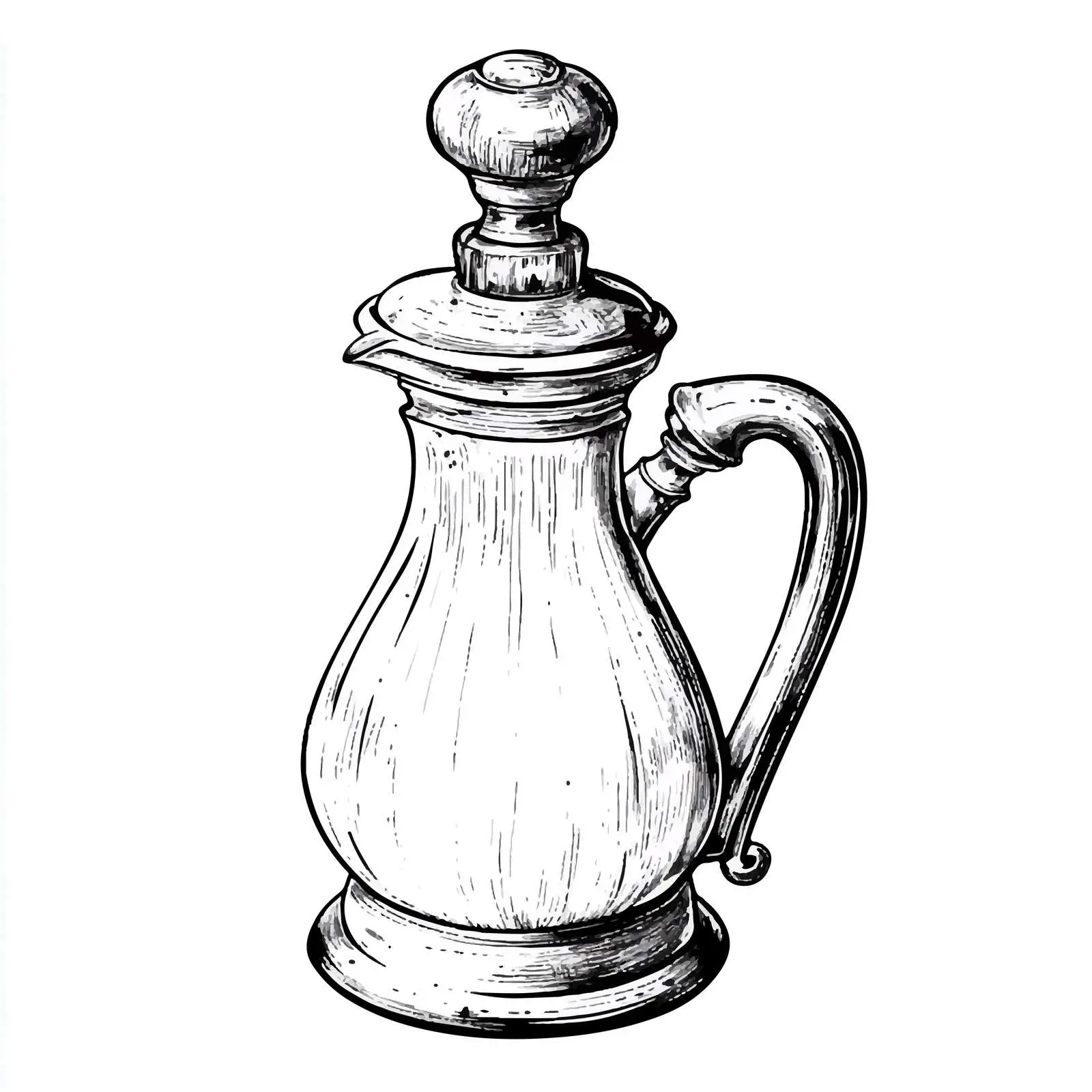 Hand-Drawn Cream Siphon Dispenser Illustration — free download from Dotvec