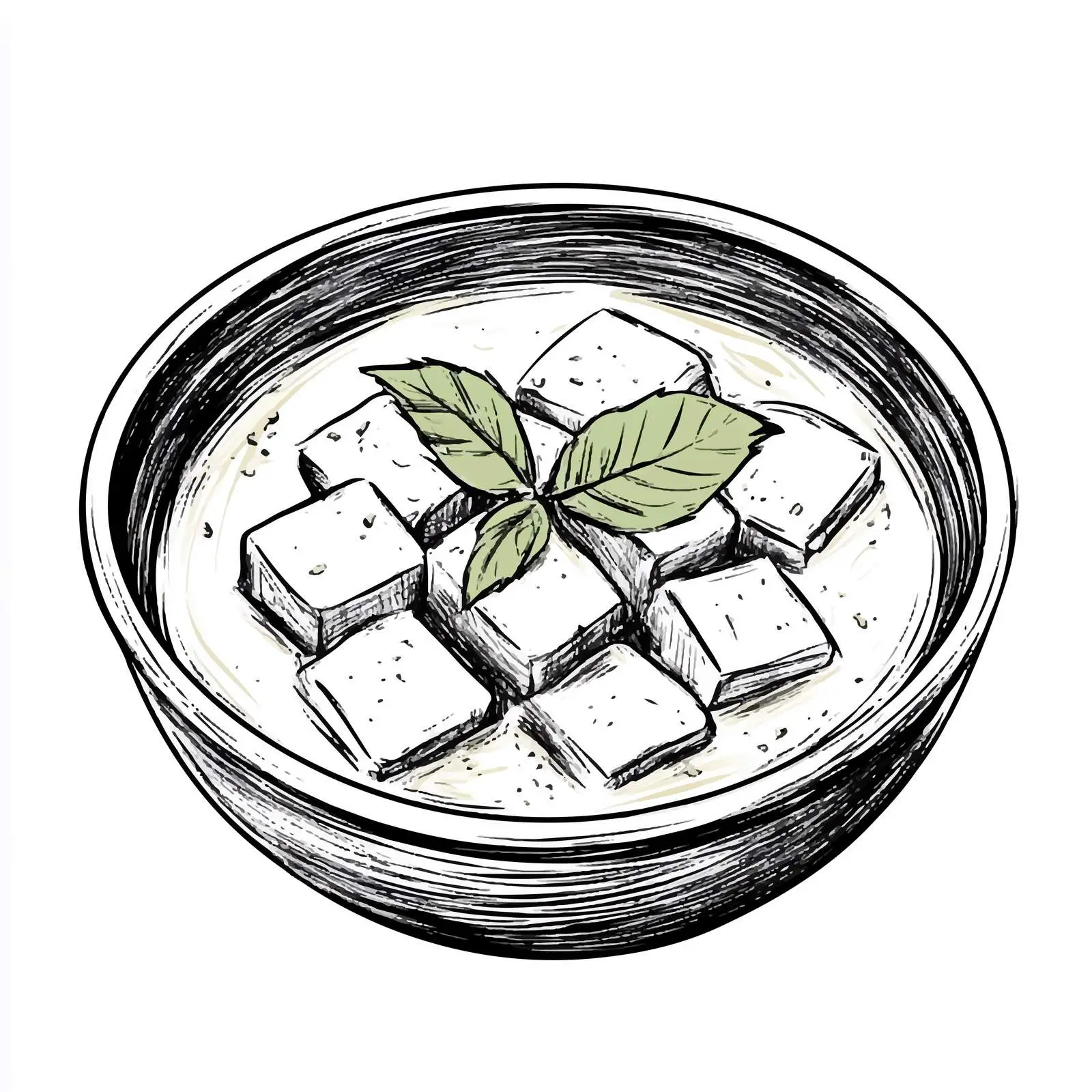 Hand-Drawn Indian Paneer Butter Masala Illustration — free download from Dotvec