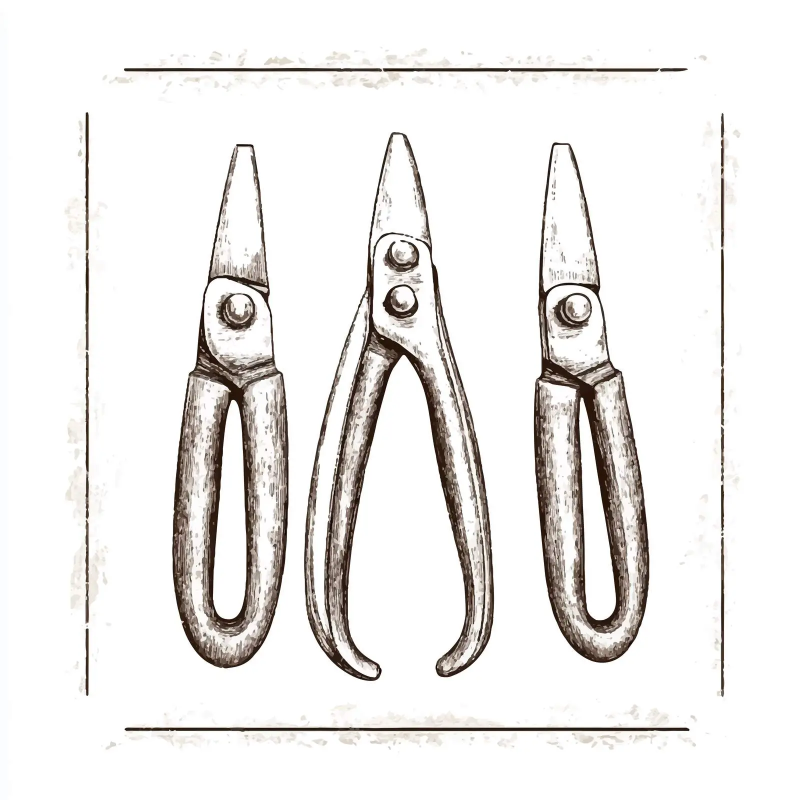 Hand Drawn Nail Cutter Sketch on White Background — free download from Dotvec
