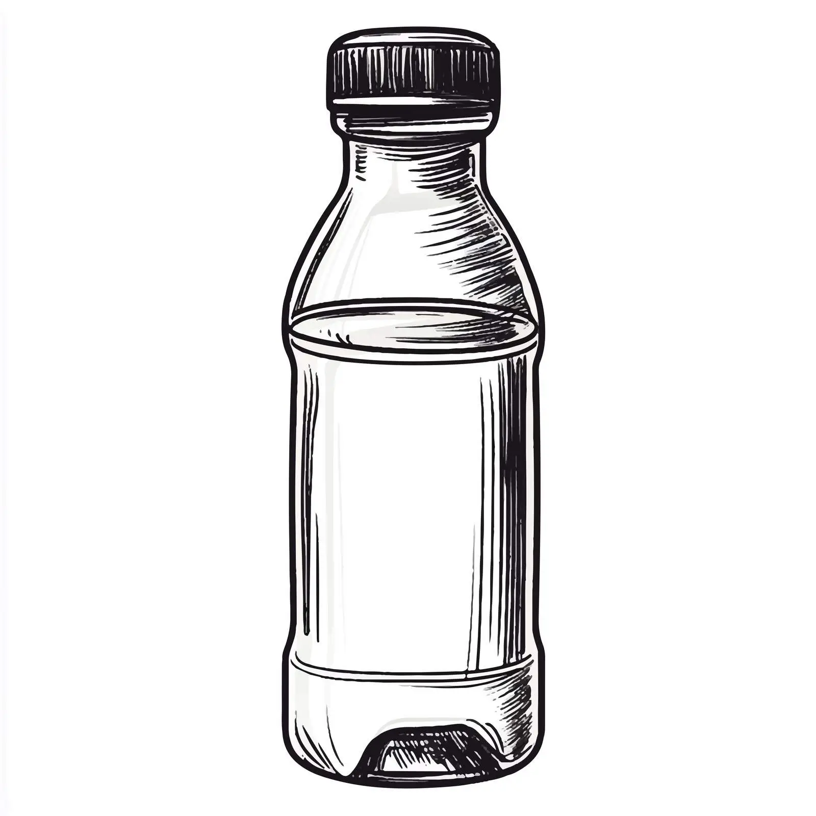 Hand Drawn Sports Water Bottle Sketch Symbol — free download from Dotvec