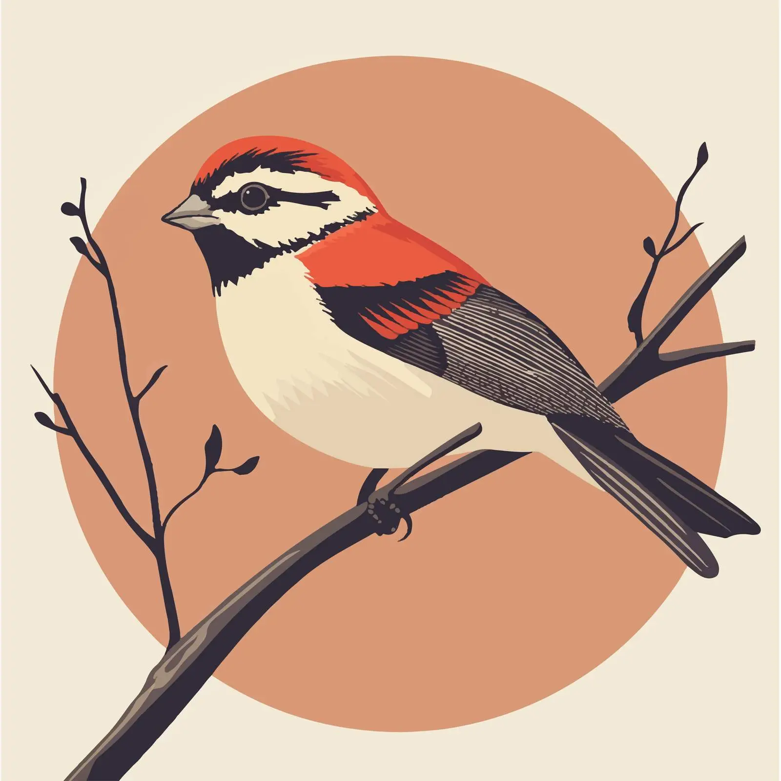 Hand Drawn Bird Vector Illustration — free download from Dotvec