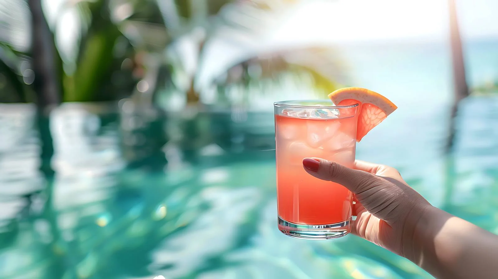 Luxurious Poolside Cocktail Service — free download from Dotvec