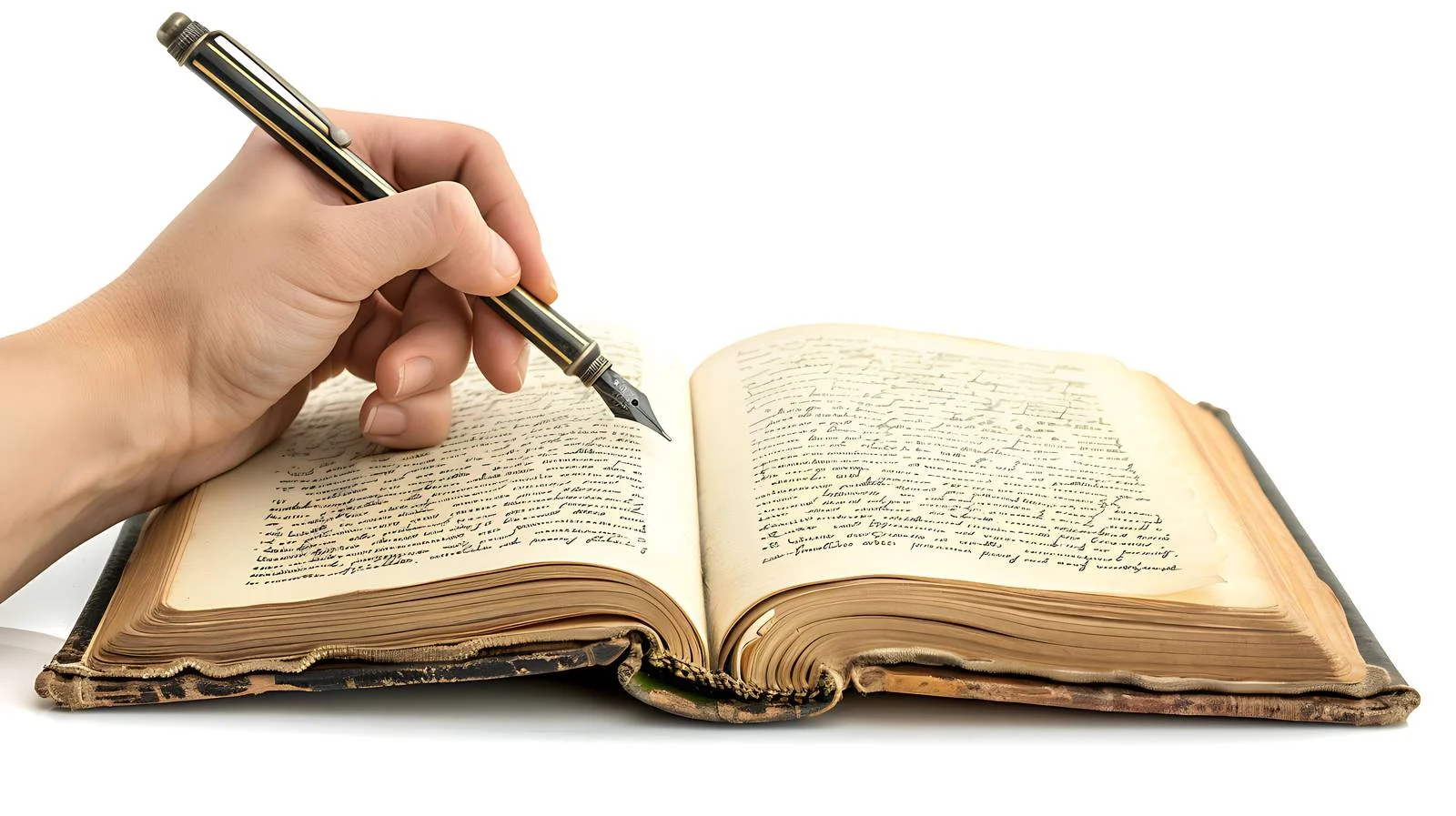 Writing Book on Table — free download from Dotvec