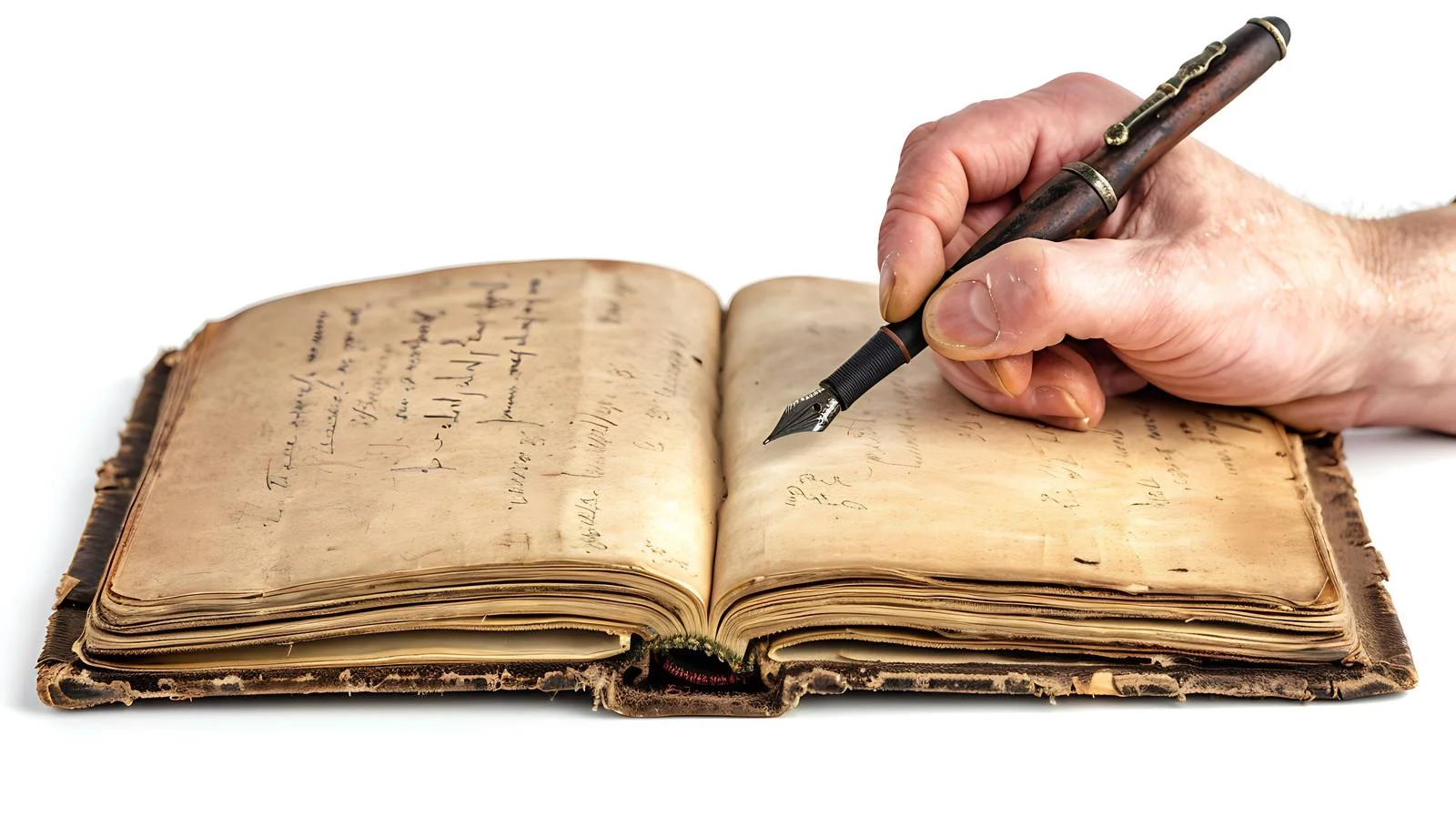 Writing a Book on Table — free download from Dotvec