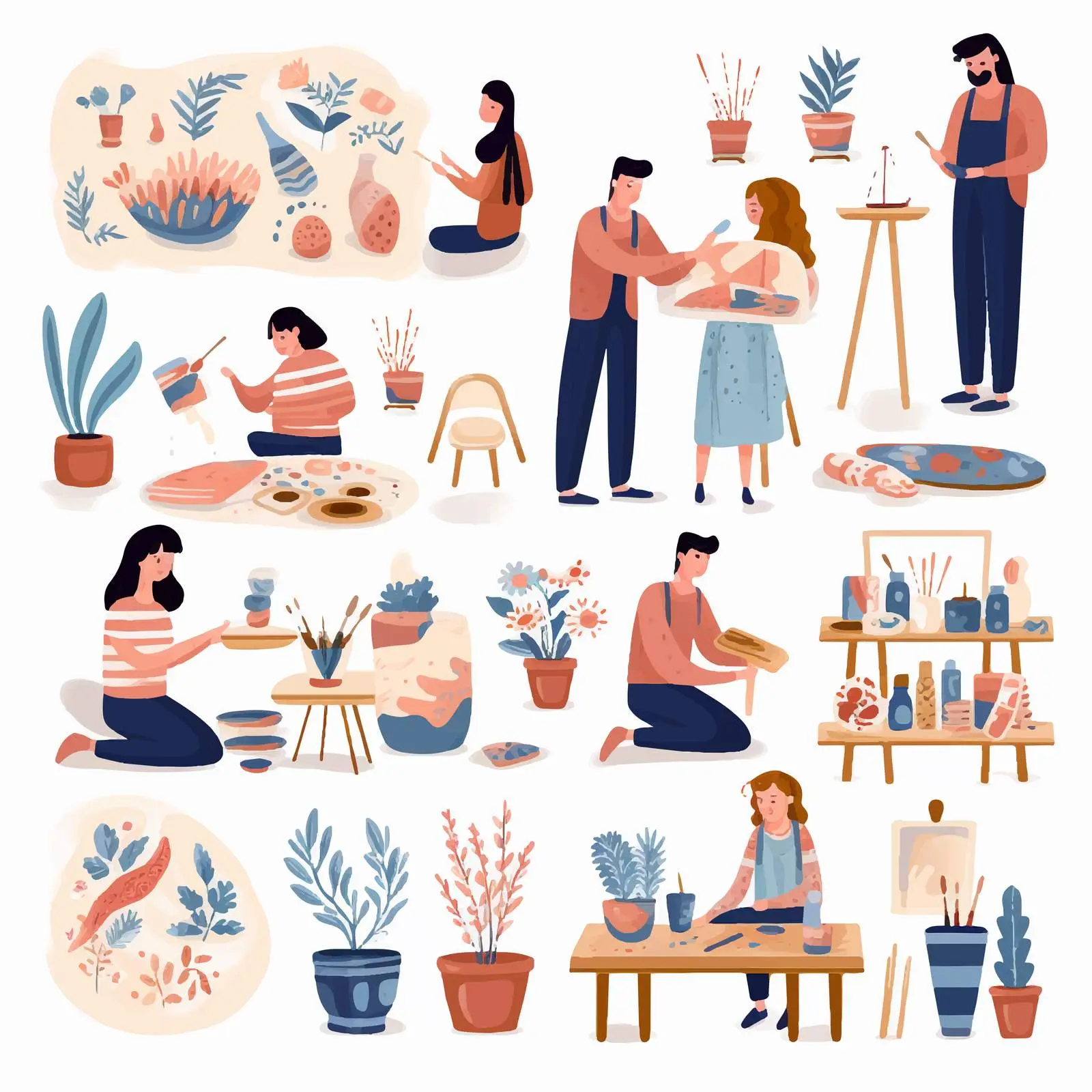 Creative Artisans Hand-Made Craft Set – free local artisan image from Dotvec