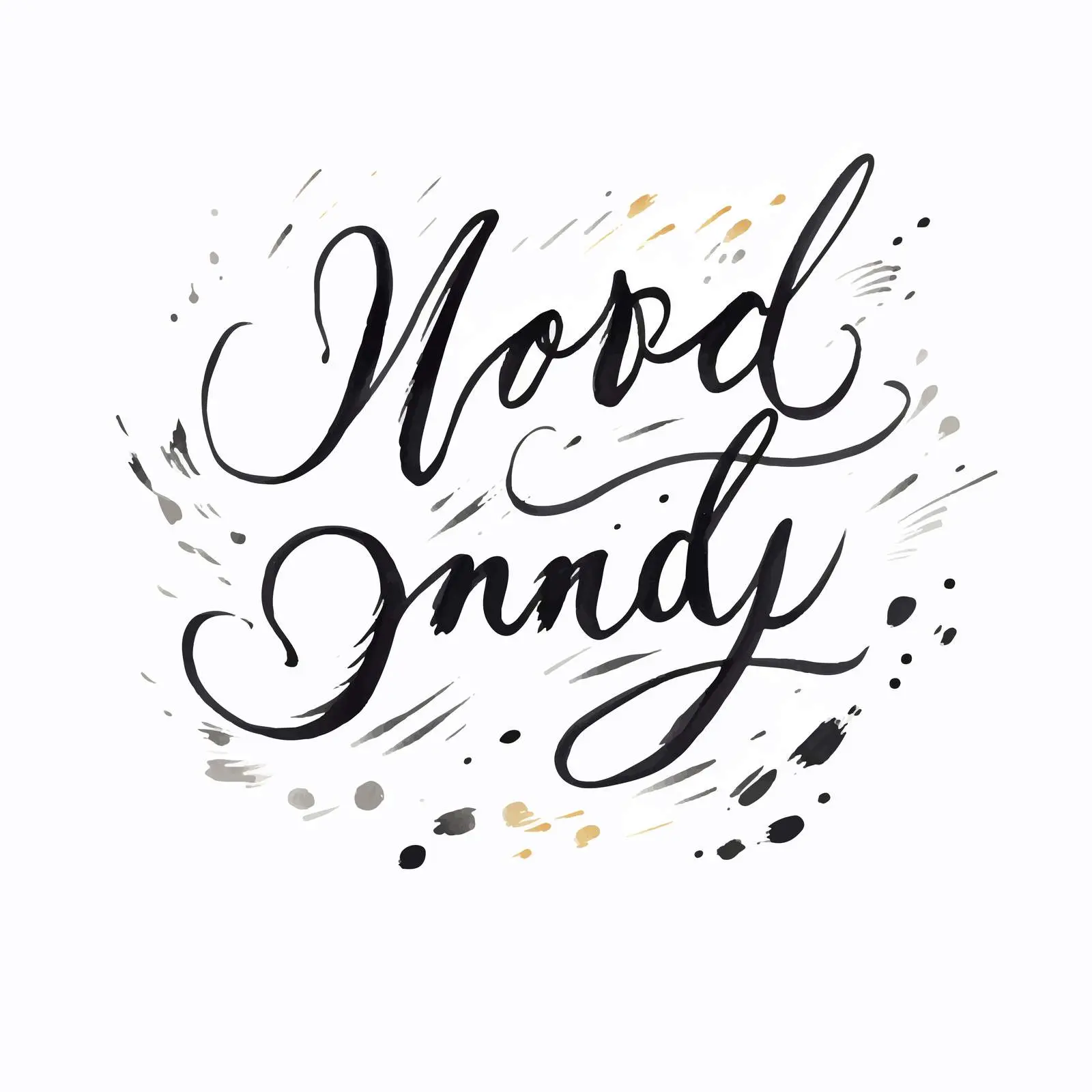 Handmade Message on Brushstroke Background — free download from Dotvec