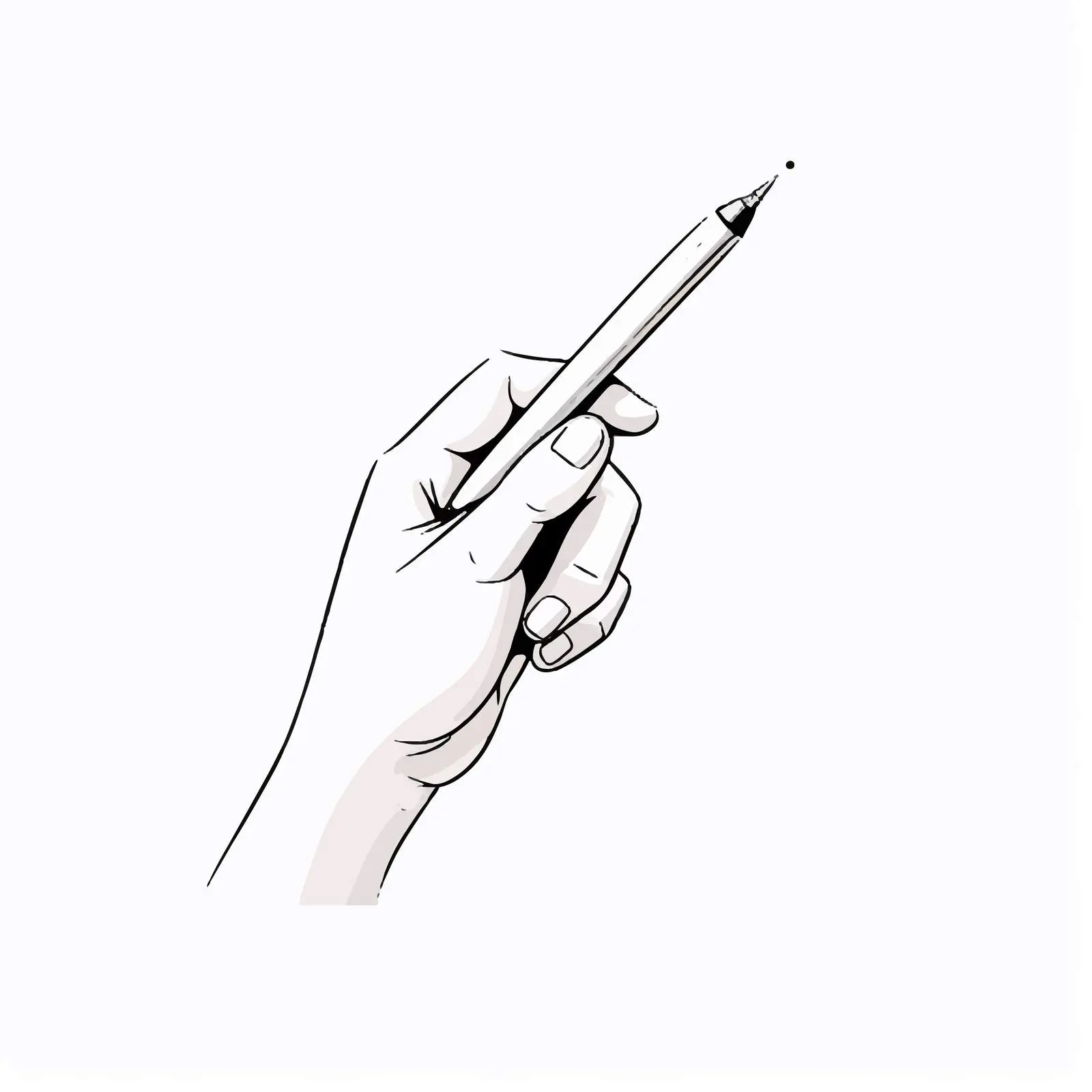 Hand Painted Cartoon Vector Line Illustration — free download from Dotvec