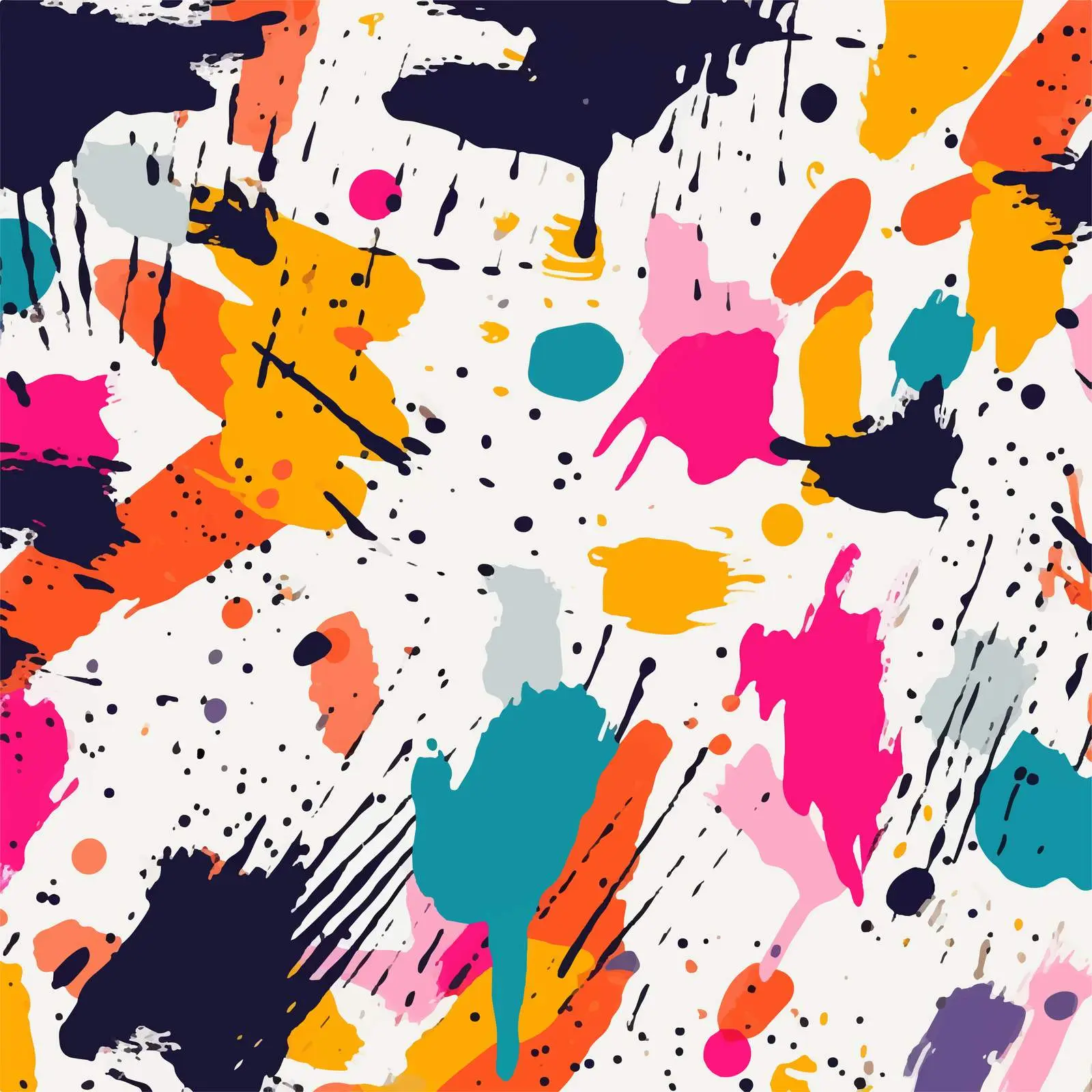 Hand Painted Seamless Brush Stroke Pattern — free download from Dotvec