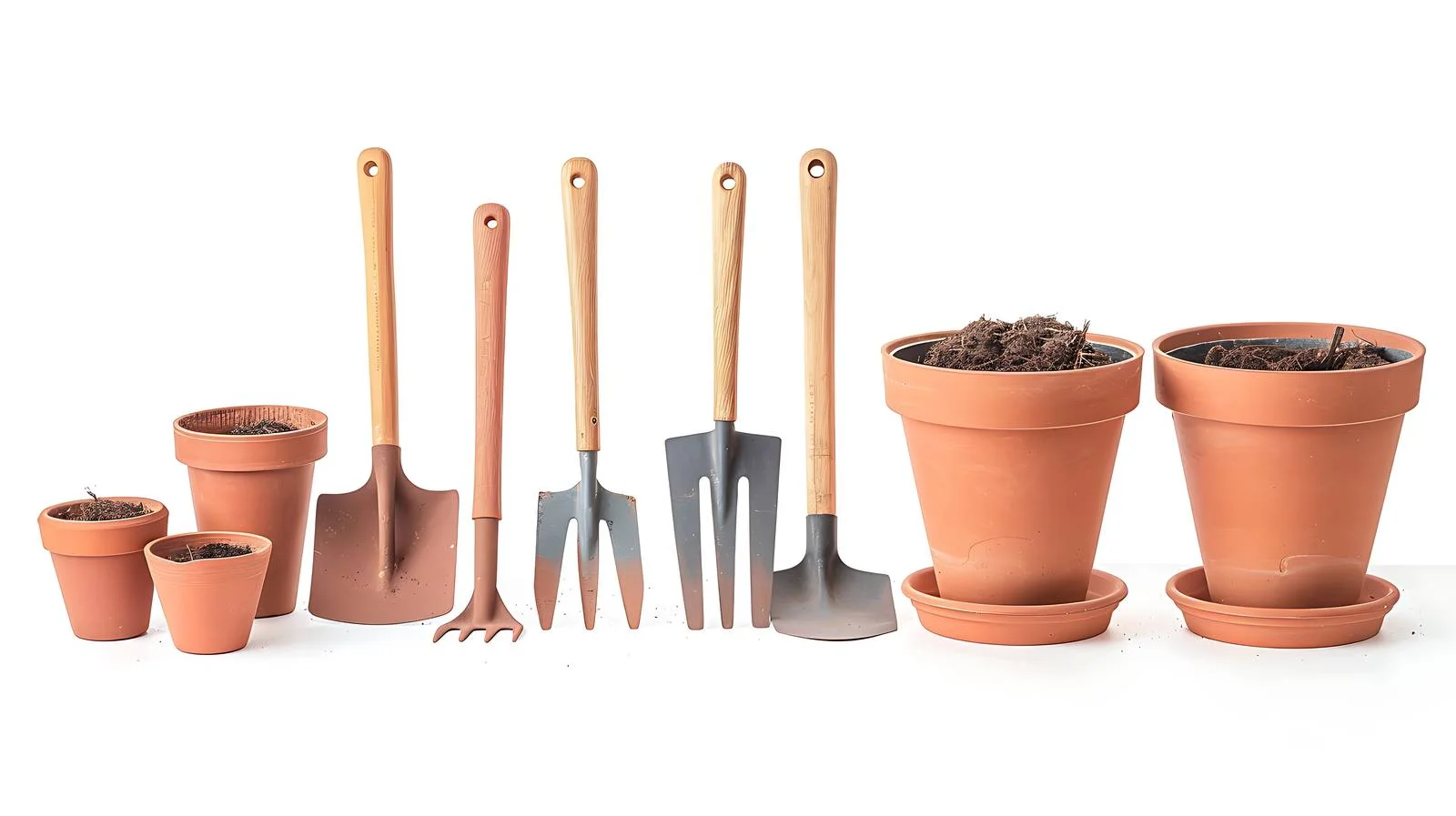 Garden Tools Arrangement — free download from Dotvec