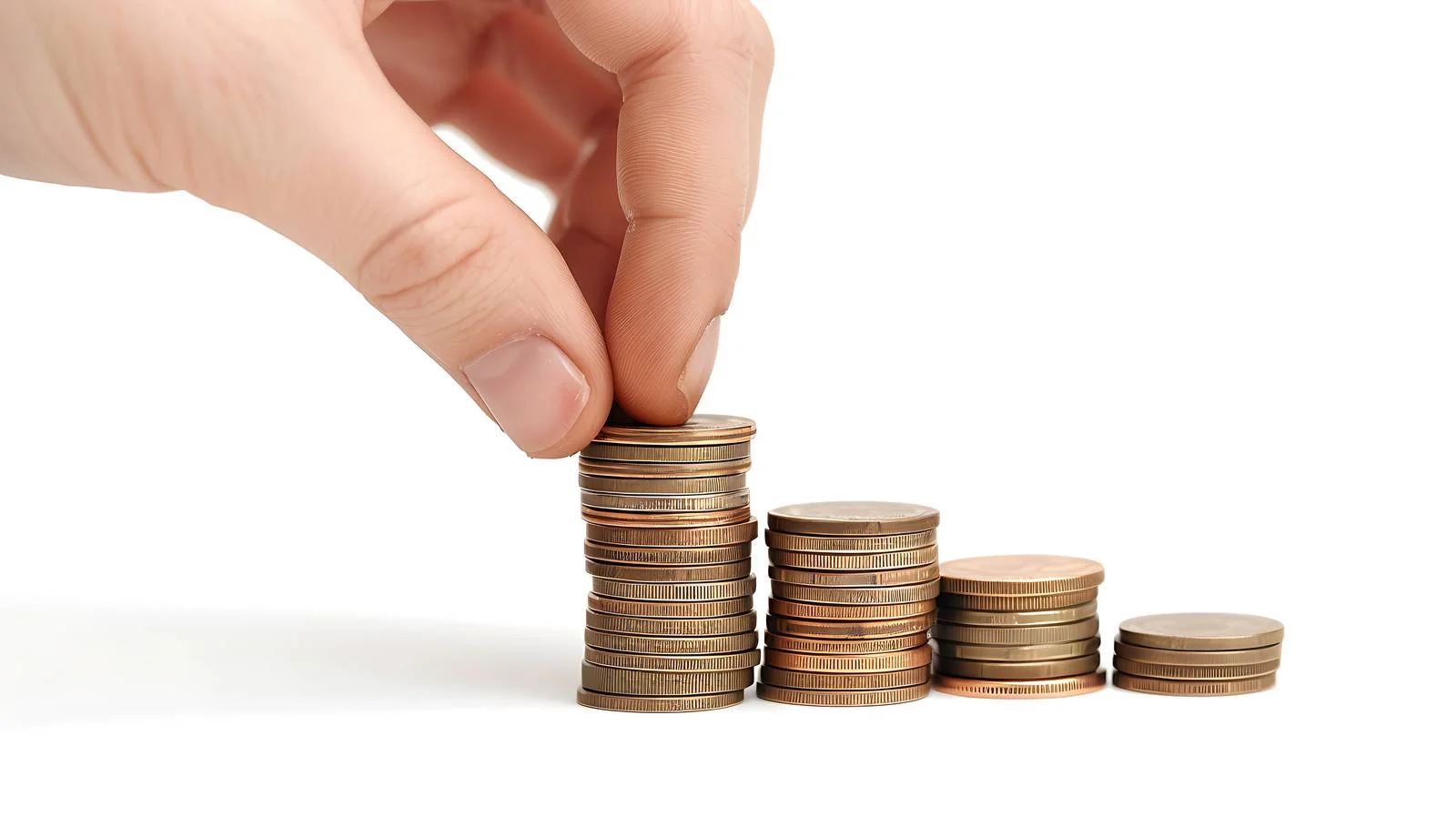 Financial Growth Stacking Coins - Savings — free download from Dotvec