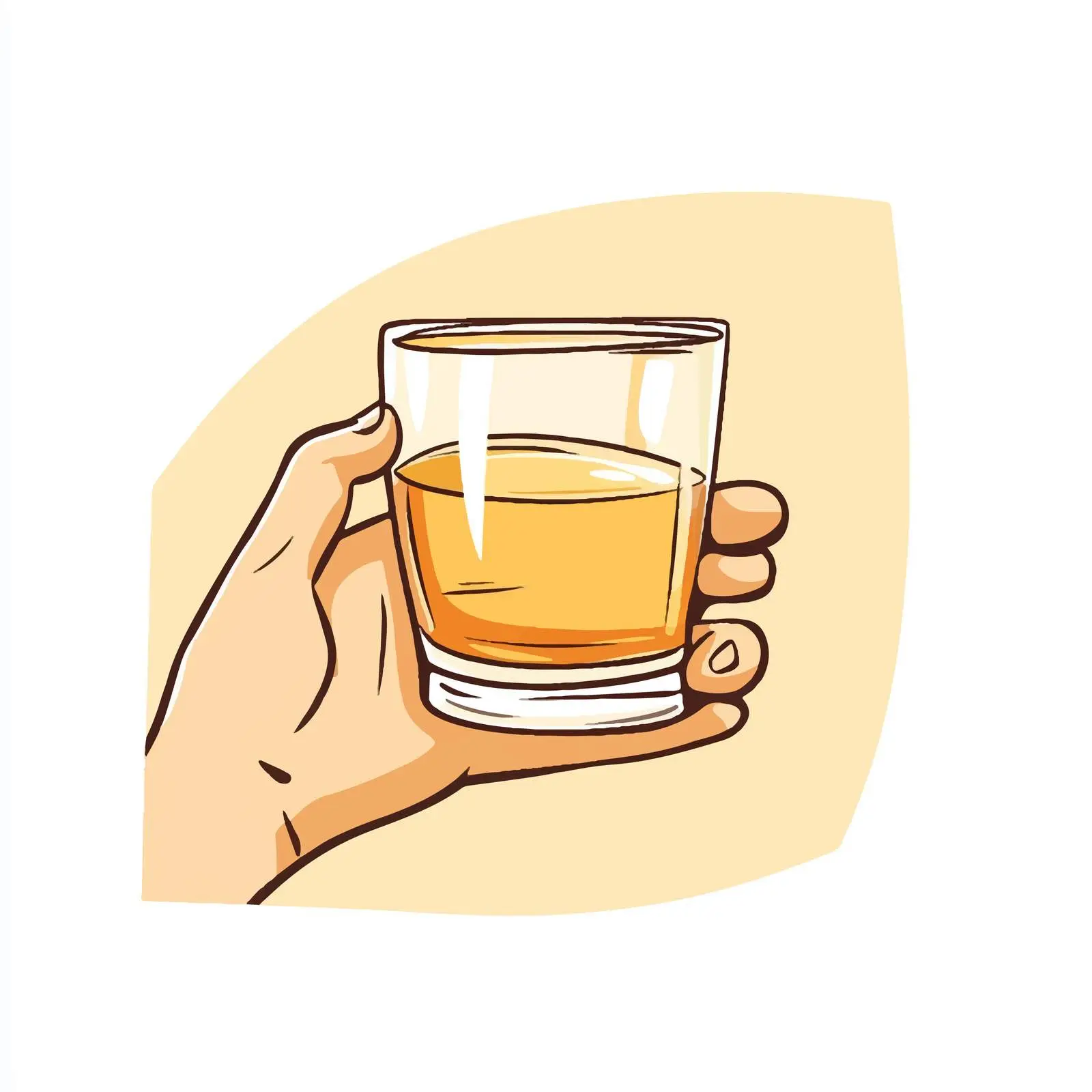 Cartoon Hand Rub Alcohol Vector Illustration — free download from Dotvec