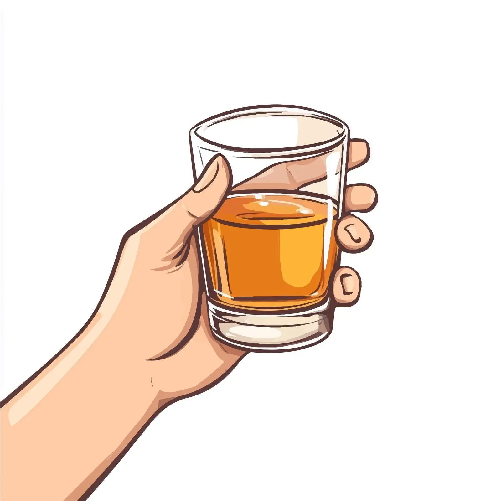 Hand Rub Alcohol Cartoon Vector Illustration — free download from Dotvec