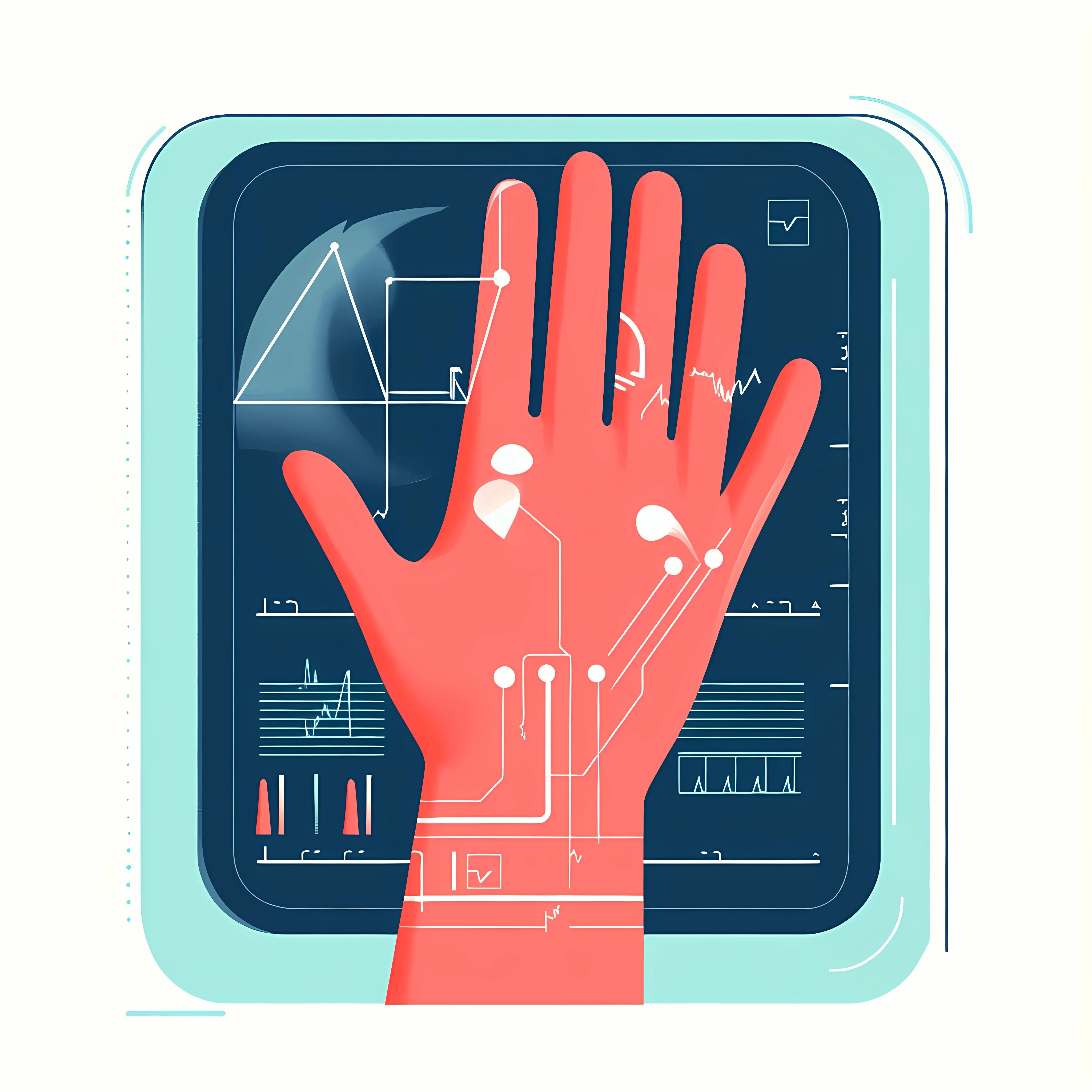 Handheld Ultrasound Device Vector Illustration — free download from Dotvec