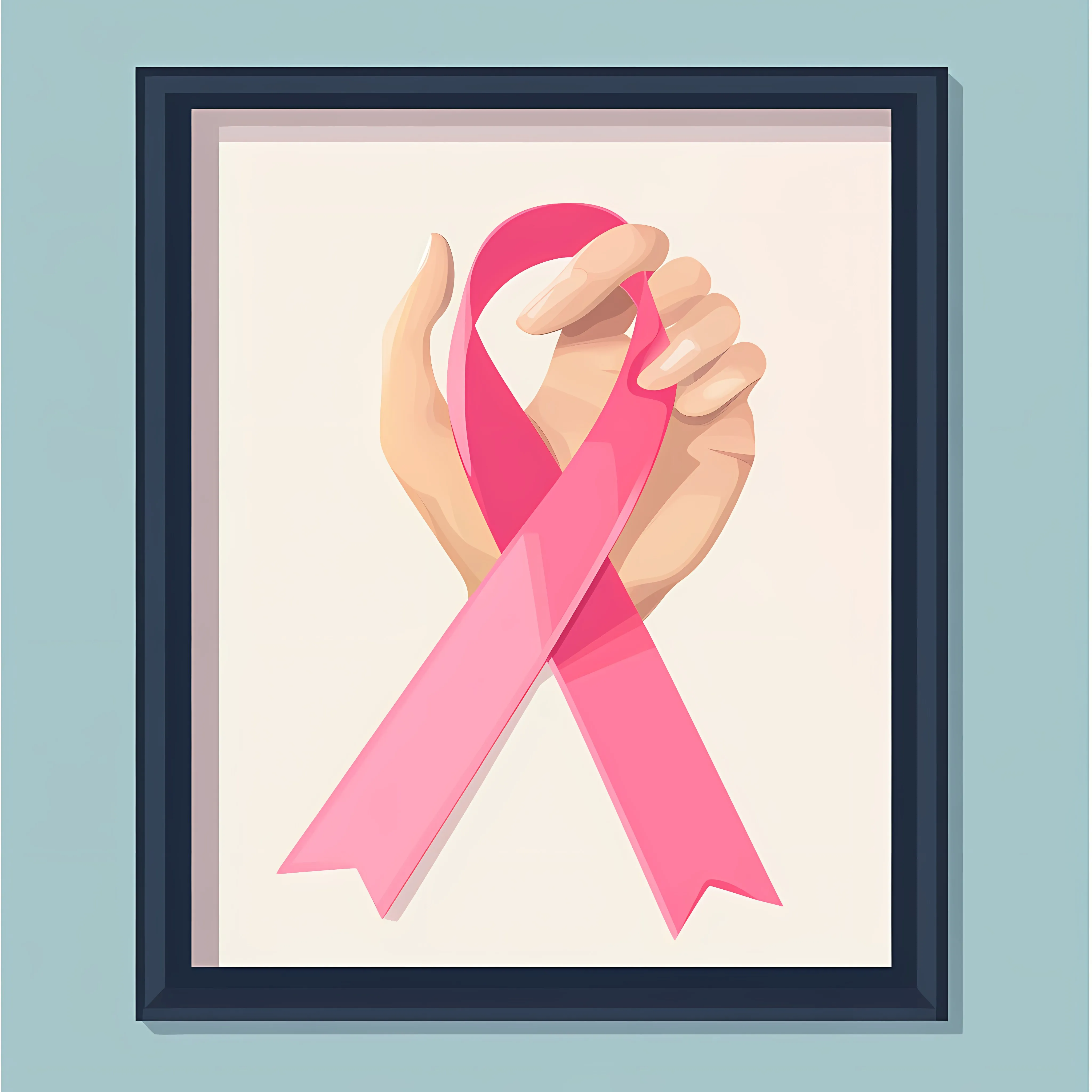 Breast Cancer Awareness Pink Ribbon Illustration – free pink ribbon image from Dotvec