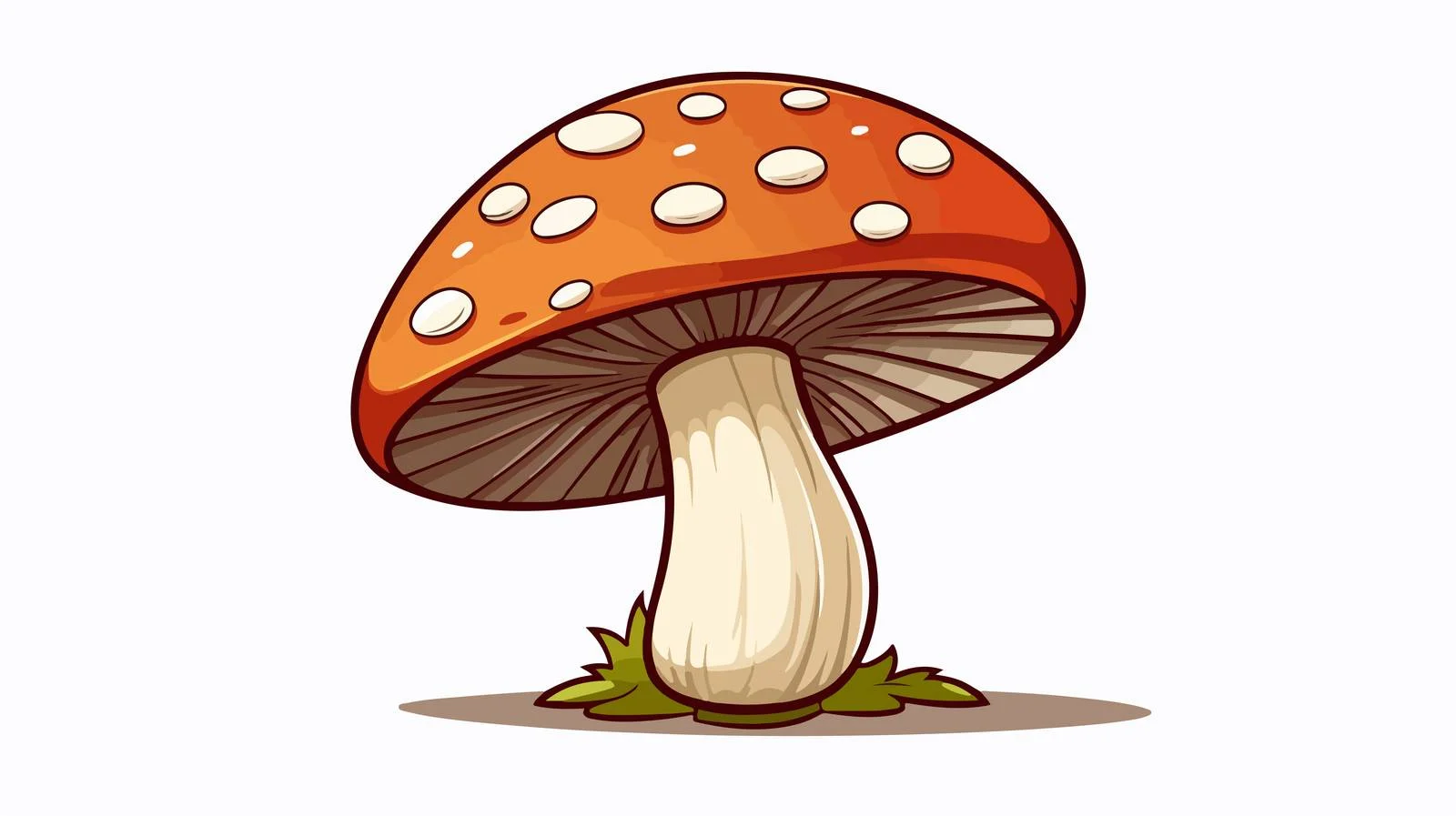 Whimsical Mushroom Doodle Illustration — free download from Dotvec