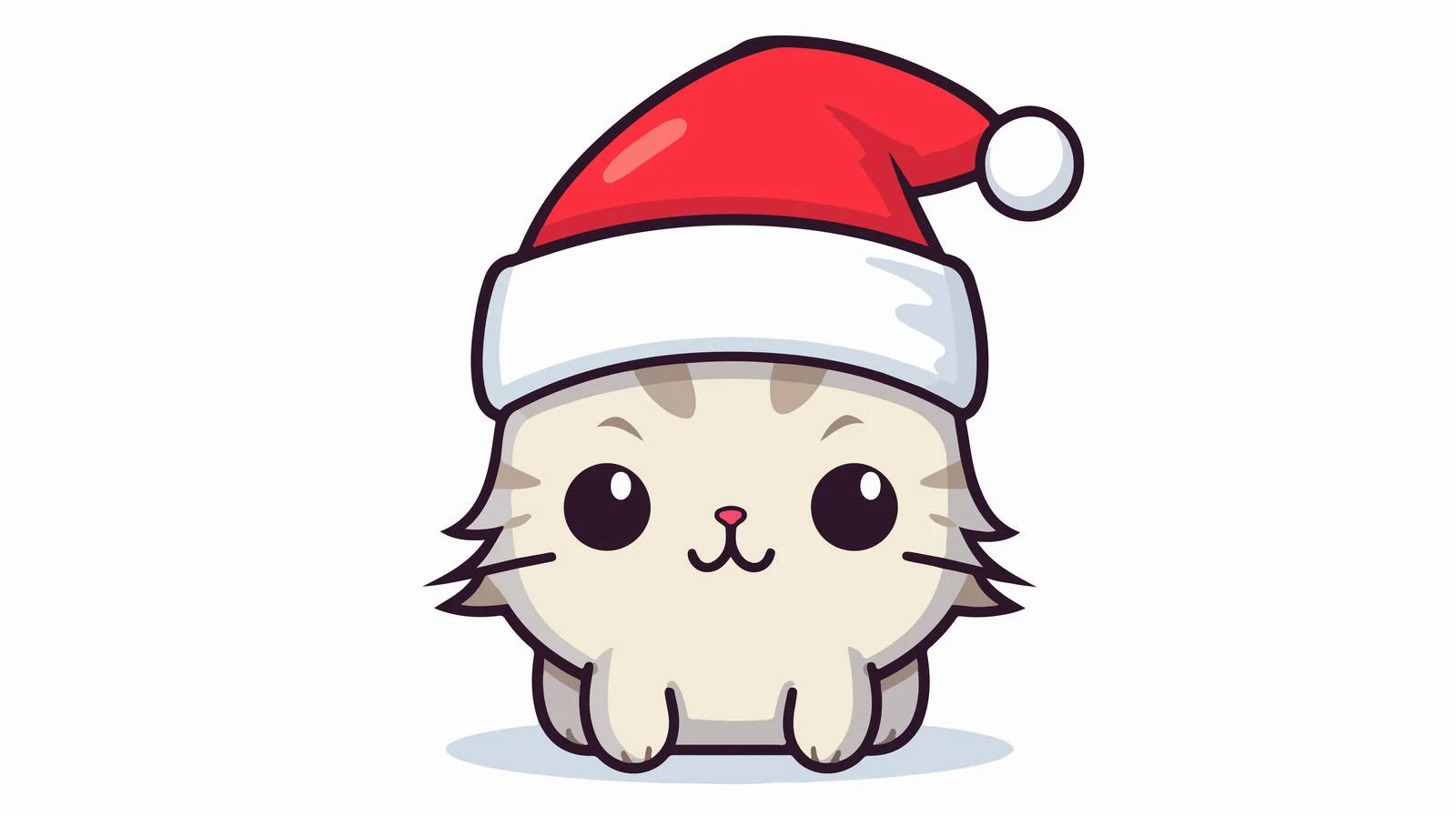 Christmas Distressed Sticker Cartoon — free download from Dotvec