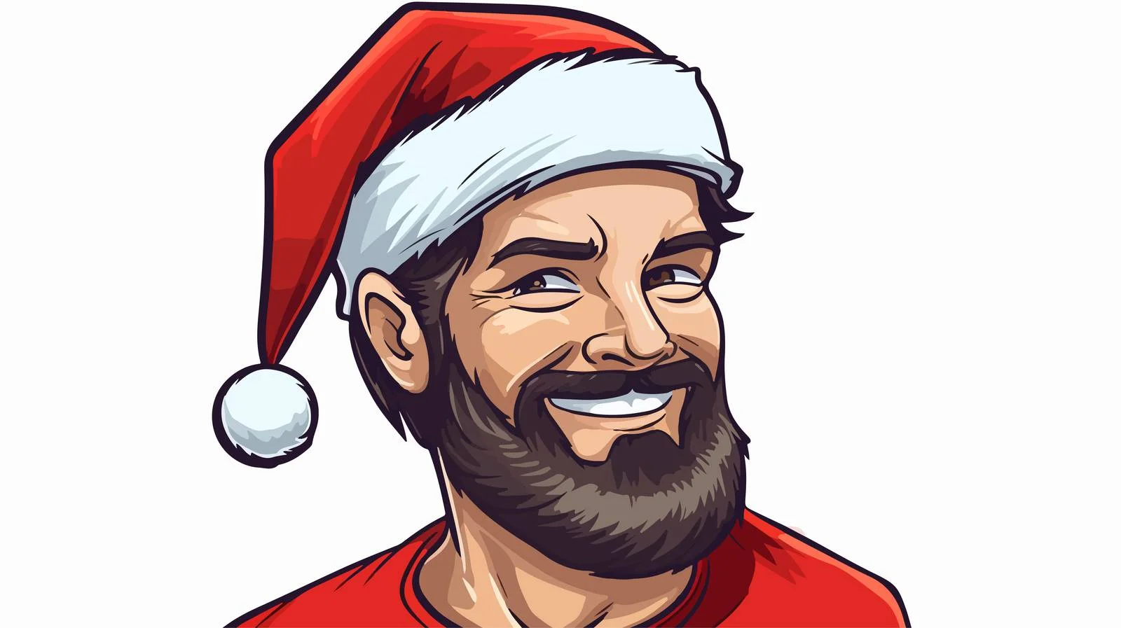 Happy Comic Book Illustration — free download from Dotvec