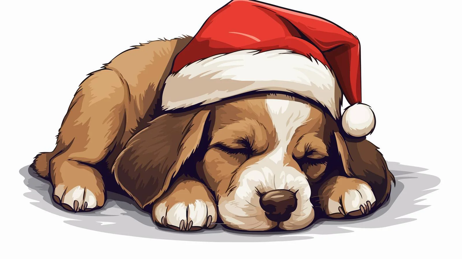 Comic Style Tired Character Illustration — free download from Dotvec