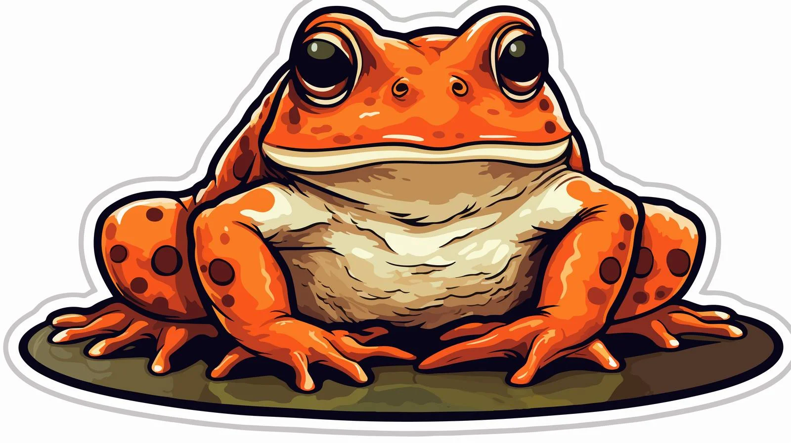 Quirky Cartoon Sticker Doodle Art Piece — free download from Dotvec