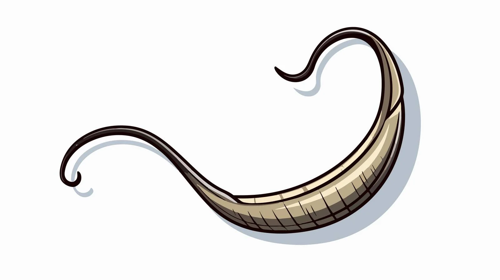 Retro Fishing Cartoon Doodle – free hook image from Dotvec