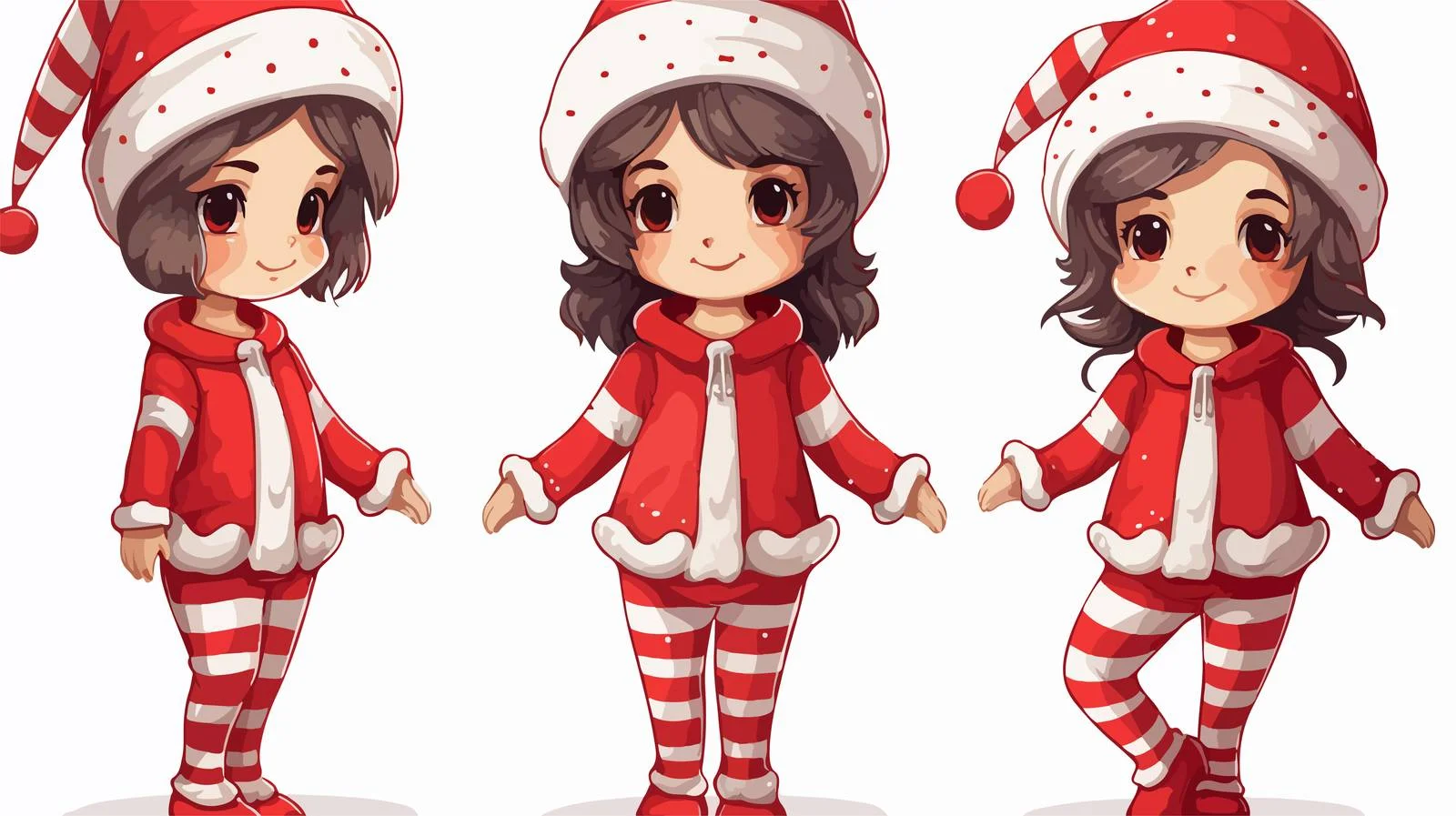 Hand-Drawn Retro Girl in Onesie Cartoon — free download from Dotvec