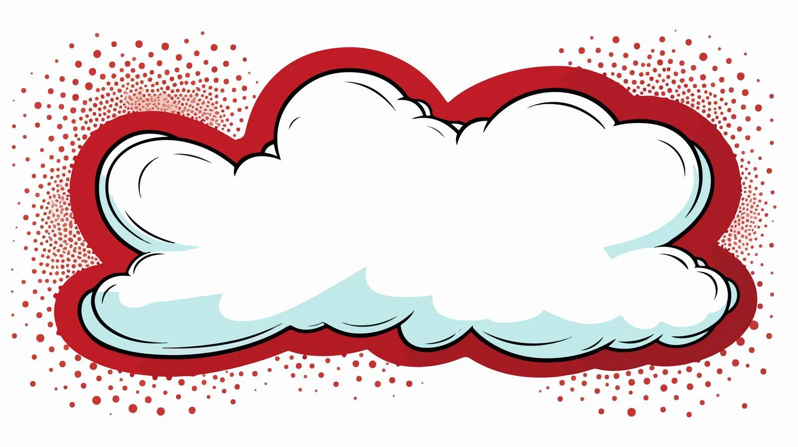 Hand-Drawn Cartoon Speech Bubble Vector — free download from Dotvec