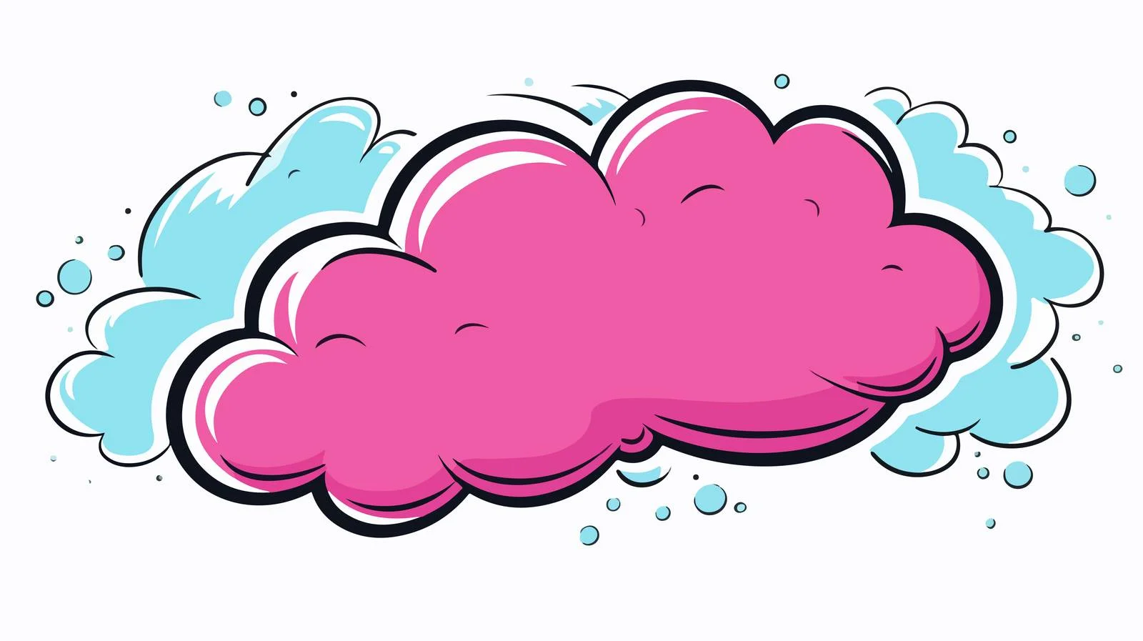 Cartoon Speech Bubble Vector Illustration — free download from Dotvec