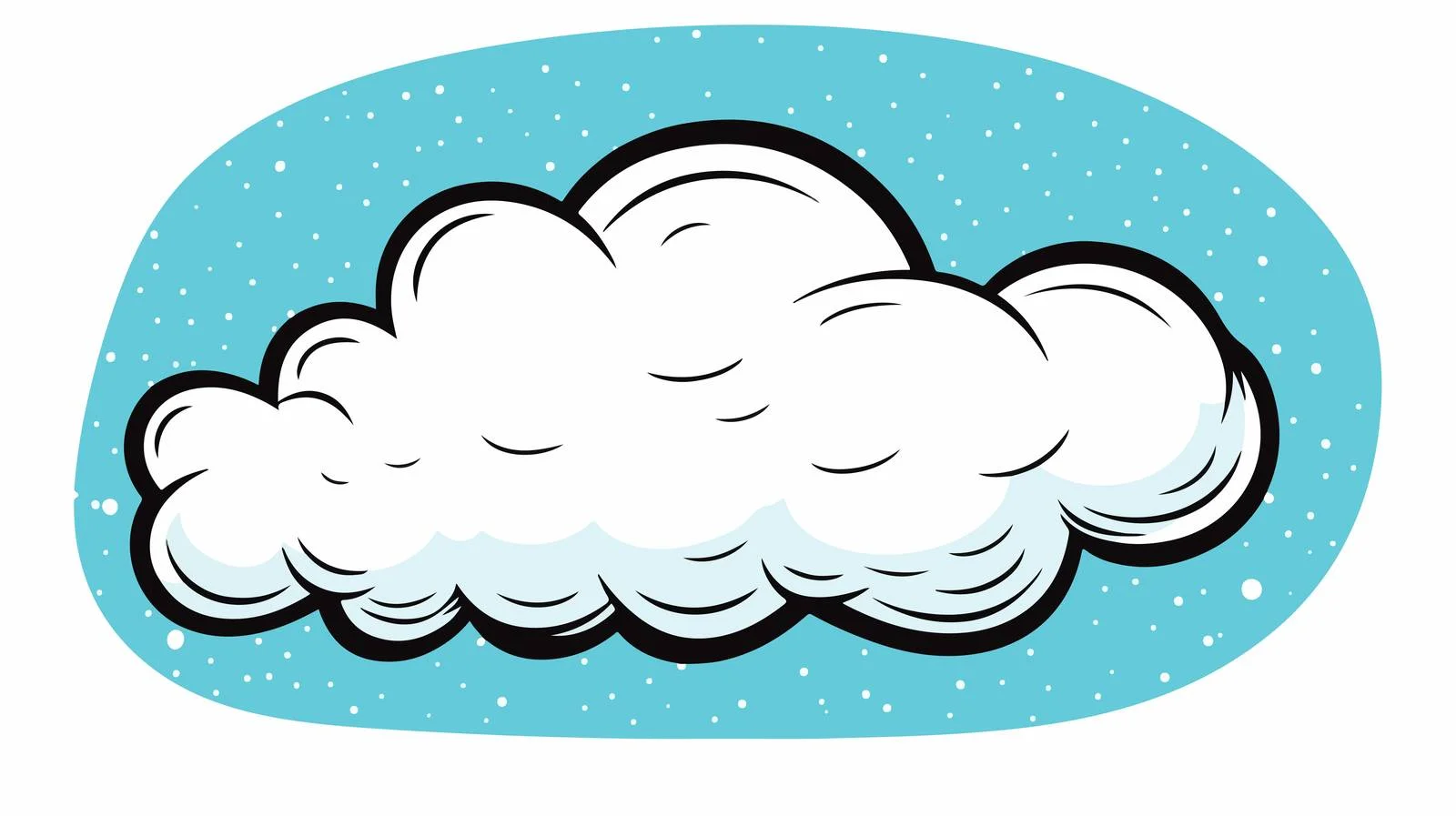 Illustrated Speech Bubble Cartoon Vector — free download from Dotvec