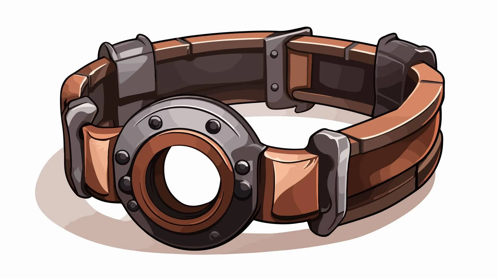 Professional Handcuff Cartoon Design — free download from Dotvec