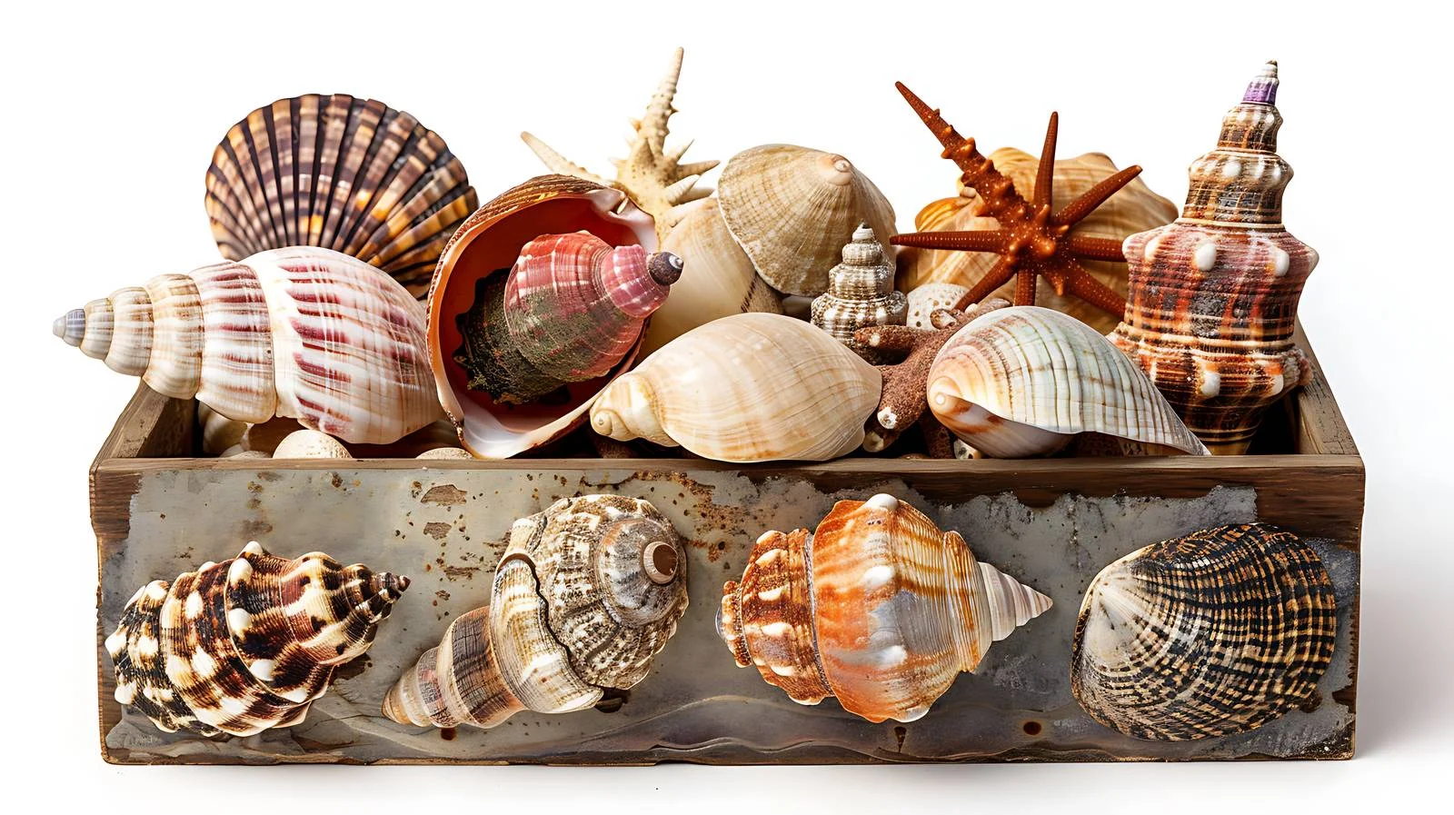 Unique Handcrafted Seashell Souvenir Decoration — free download from Dotvec