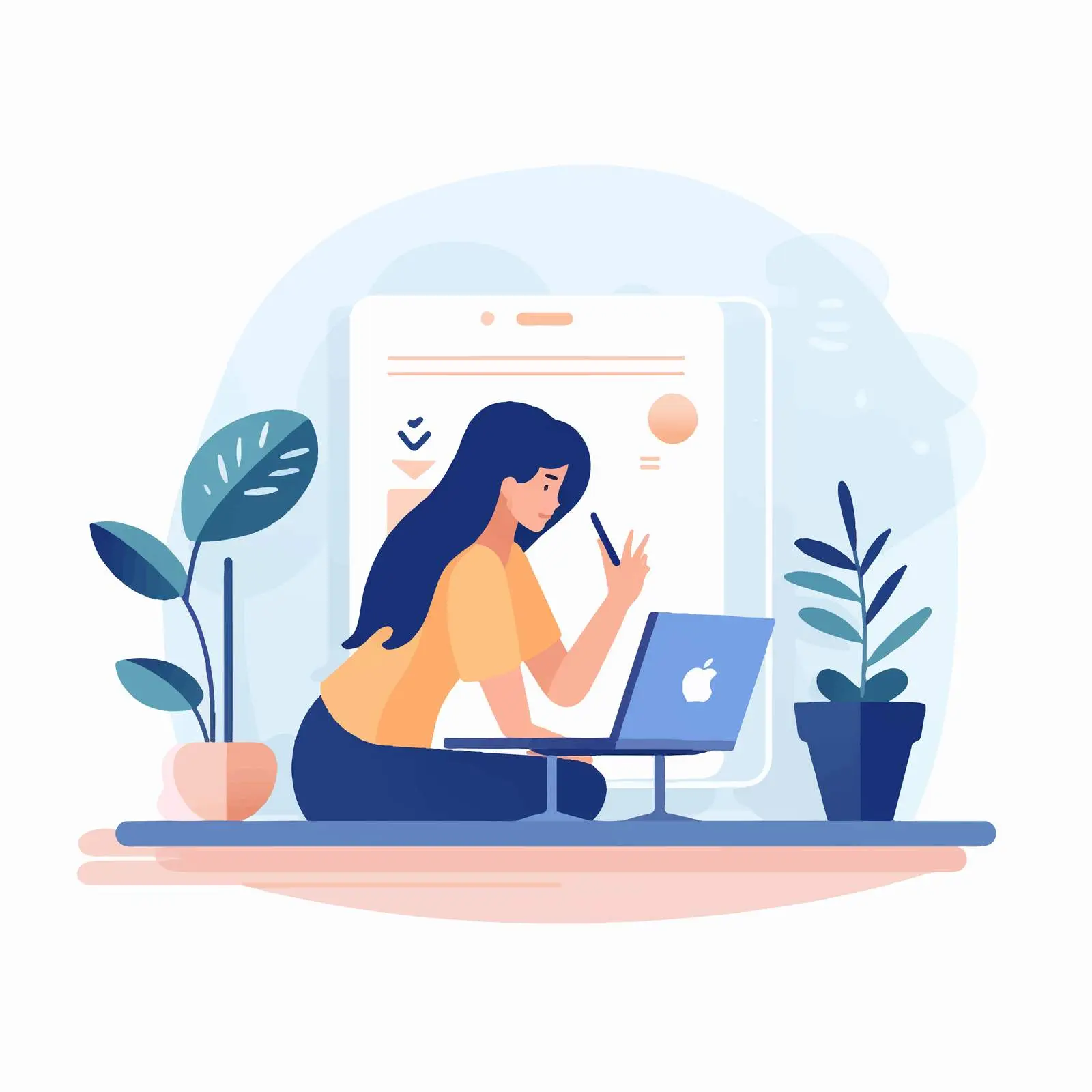 Deleting Social Media Account Concept – free data protection image from Dotvec