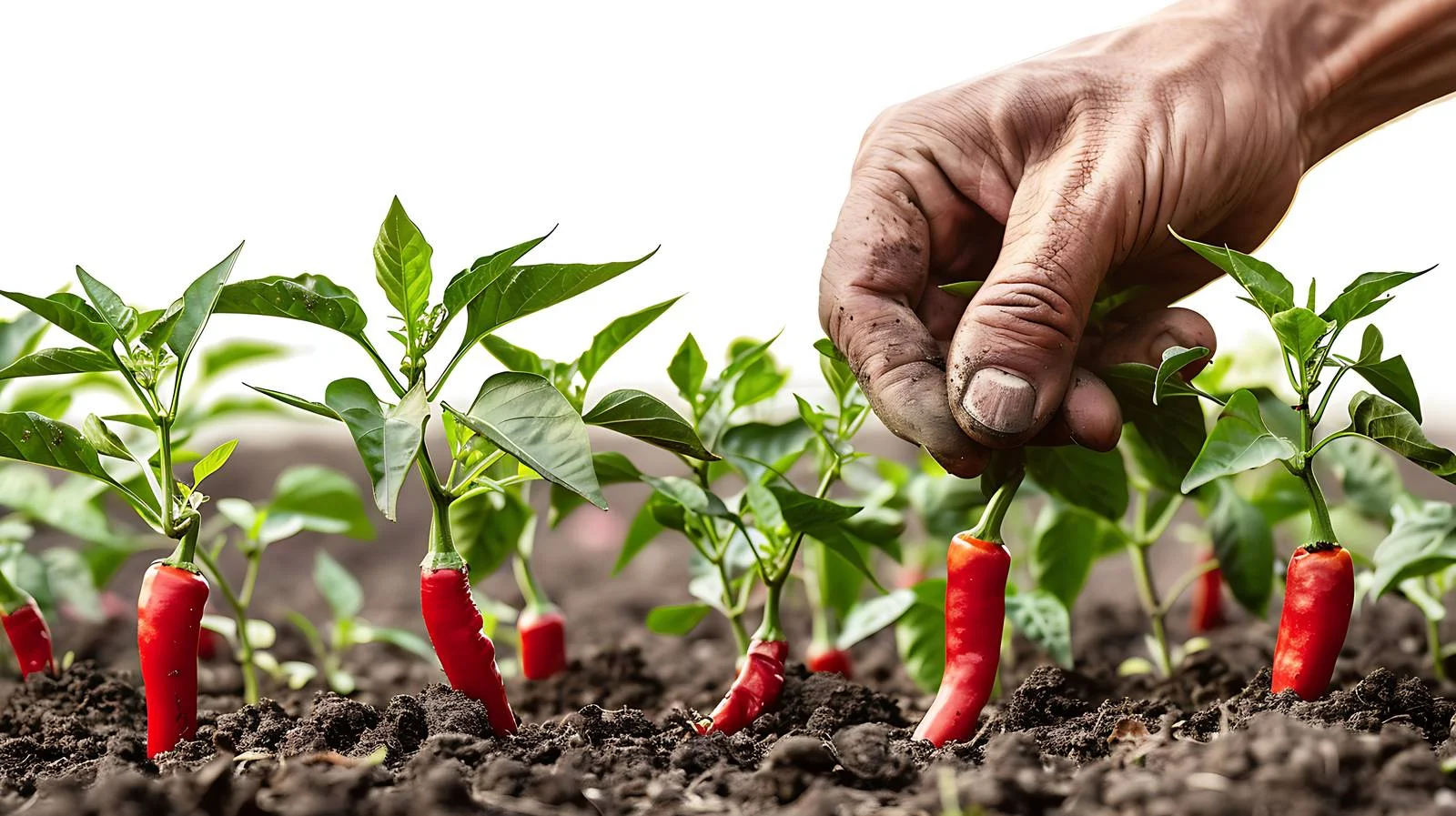 Harvesting Chili Peppers — free download from Dotvec