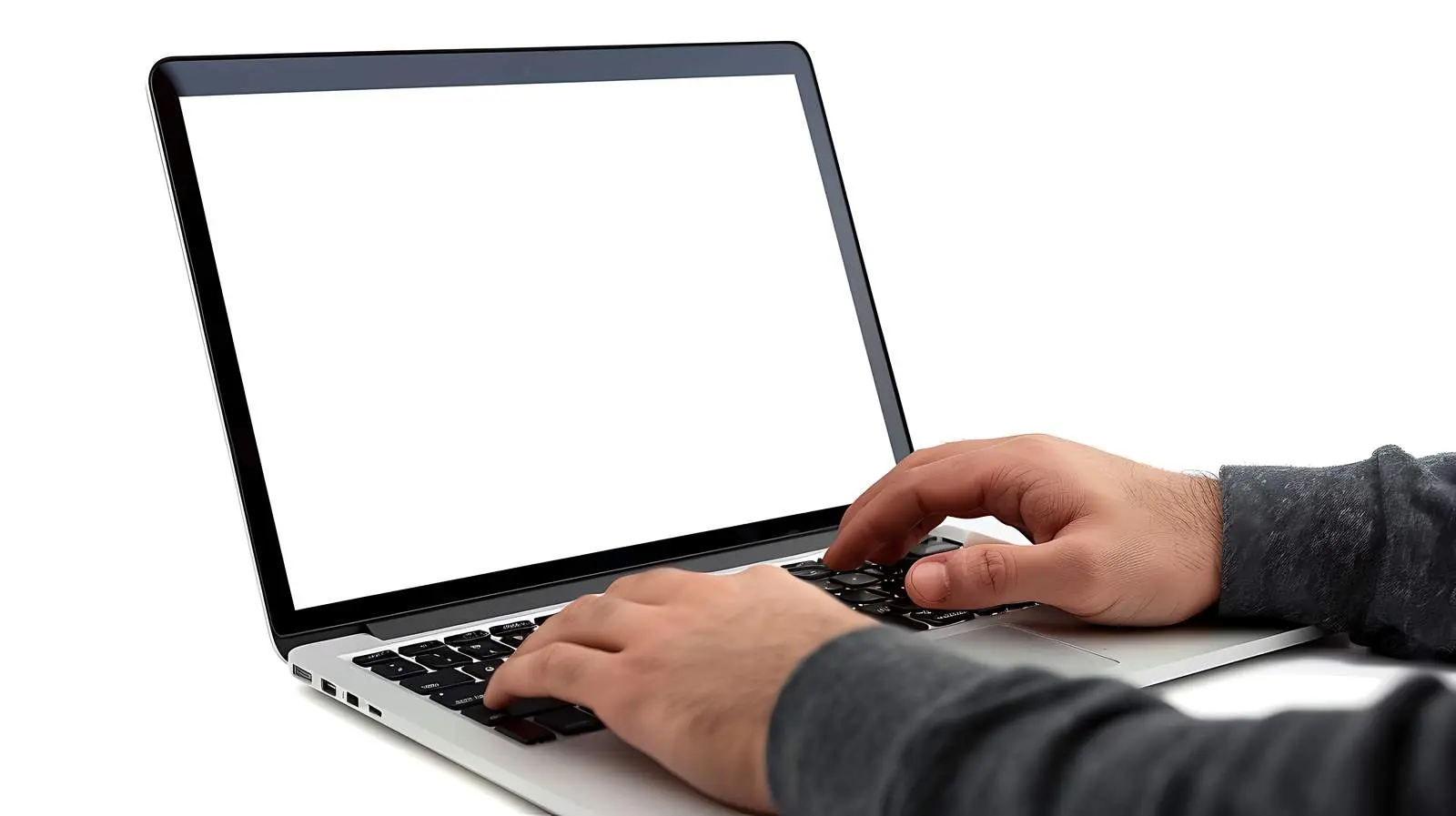 Person Working on Laptop Computer — free download from Dotvec