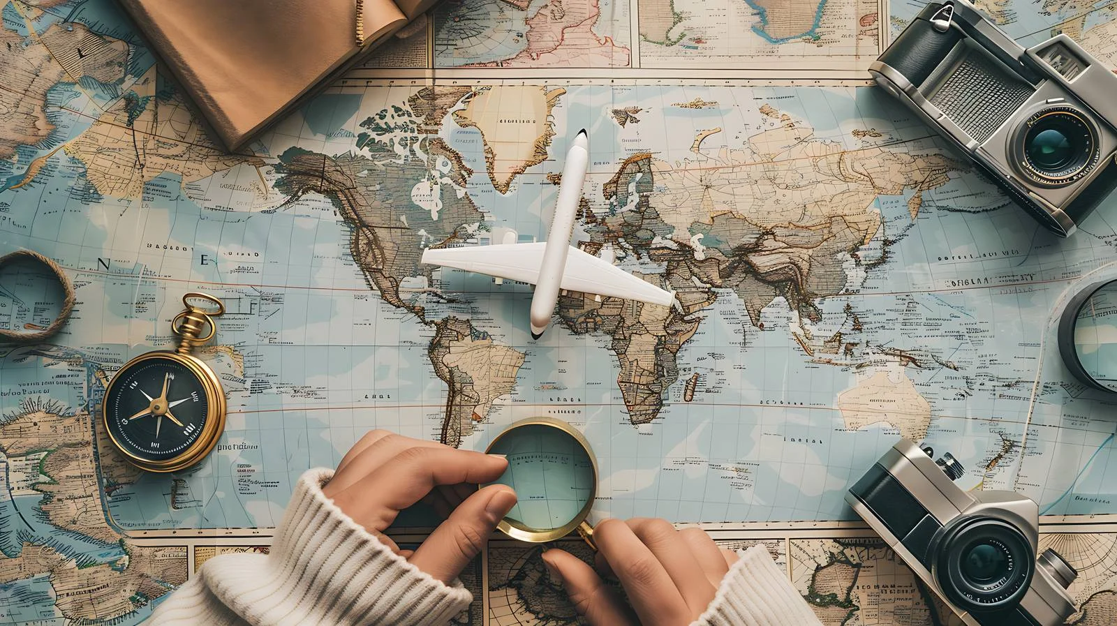 Aviation Exploration Over Global Terrain — free download from Dotvec