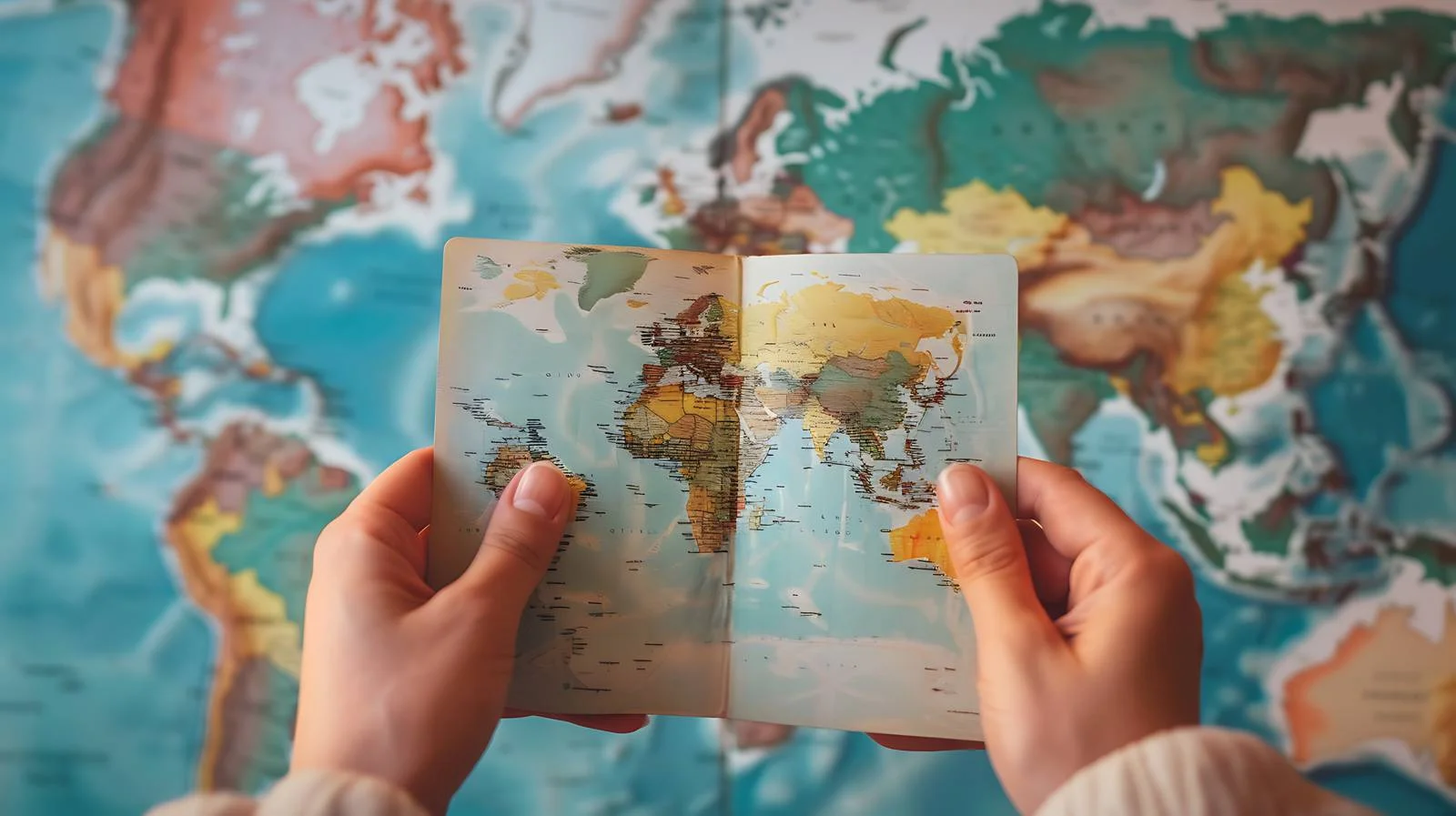 Global Passport Travel Concept — free download from Dotvec