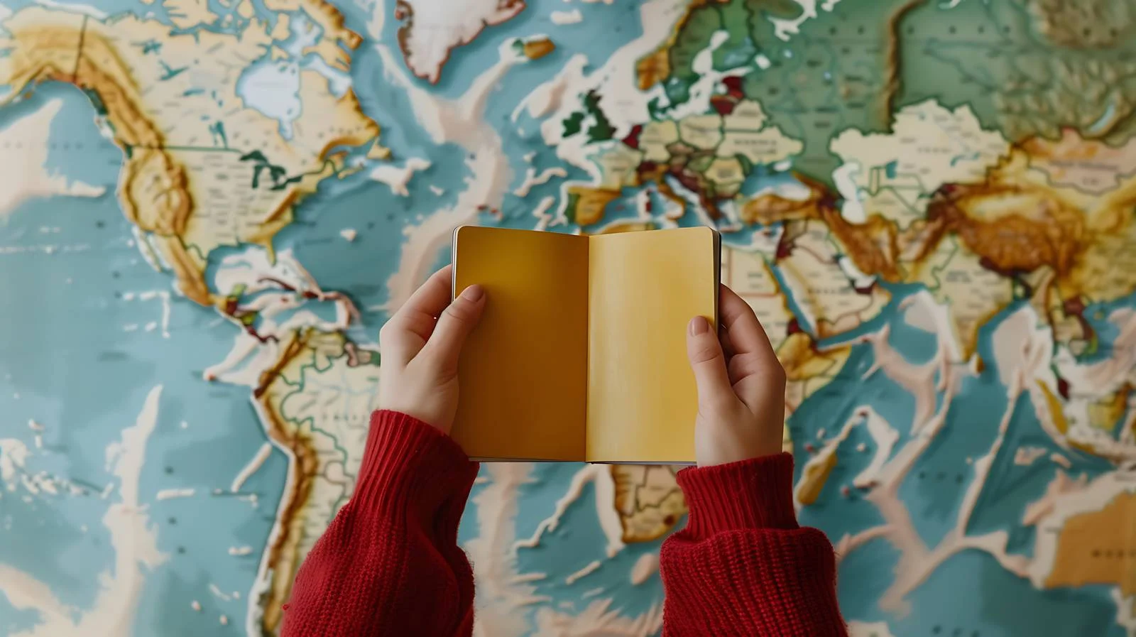 Travel Essentials Displayed — free download from Dotvec