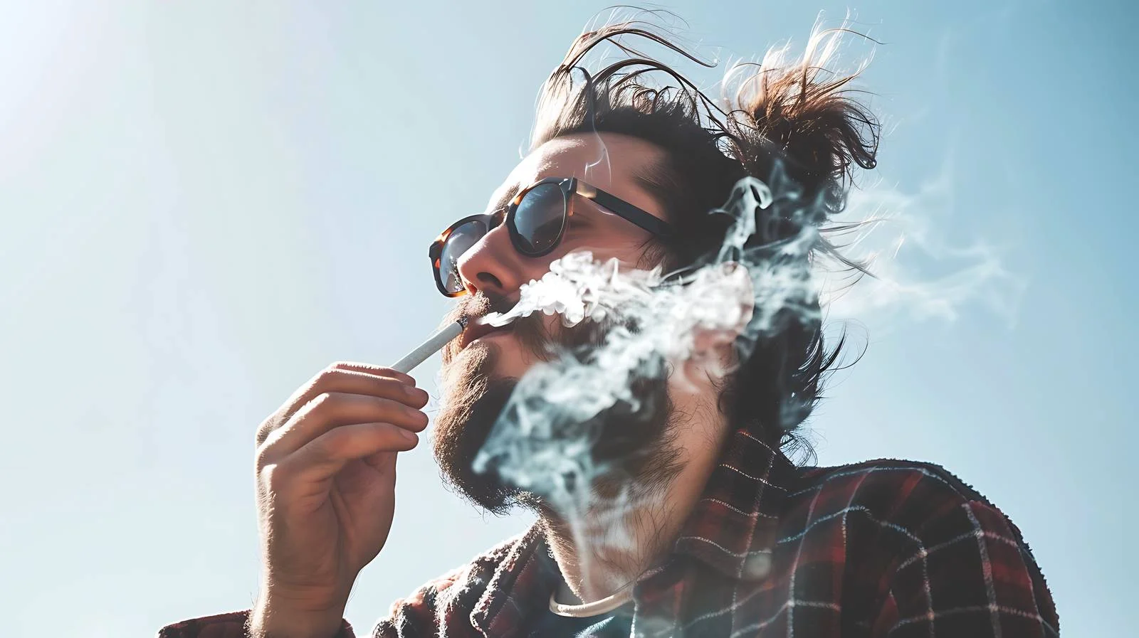 Smoking Marijuana Outdoors — free download from Dotvec