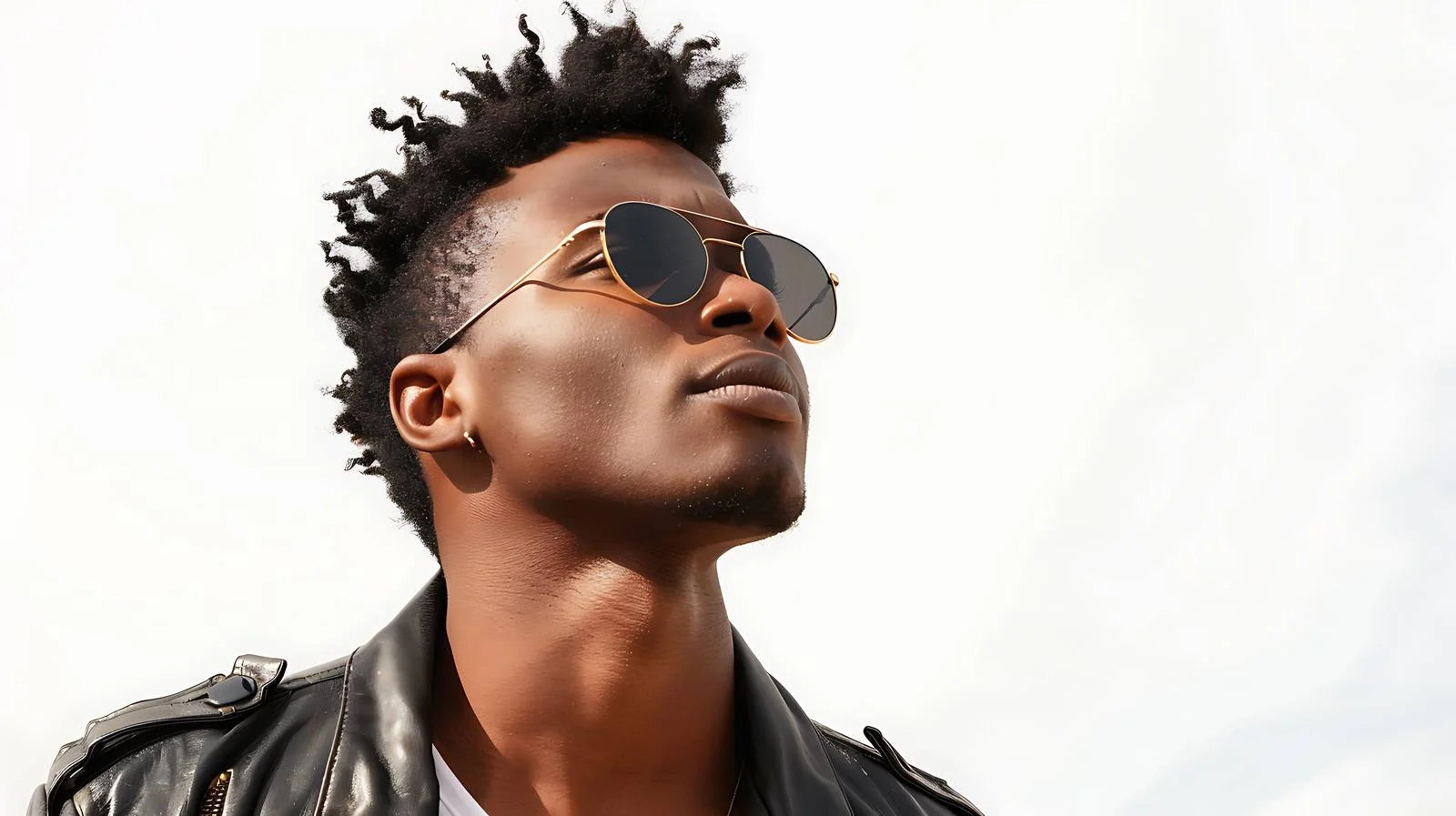 Stylish young Black man in sunglasses — free download from Dotvec
