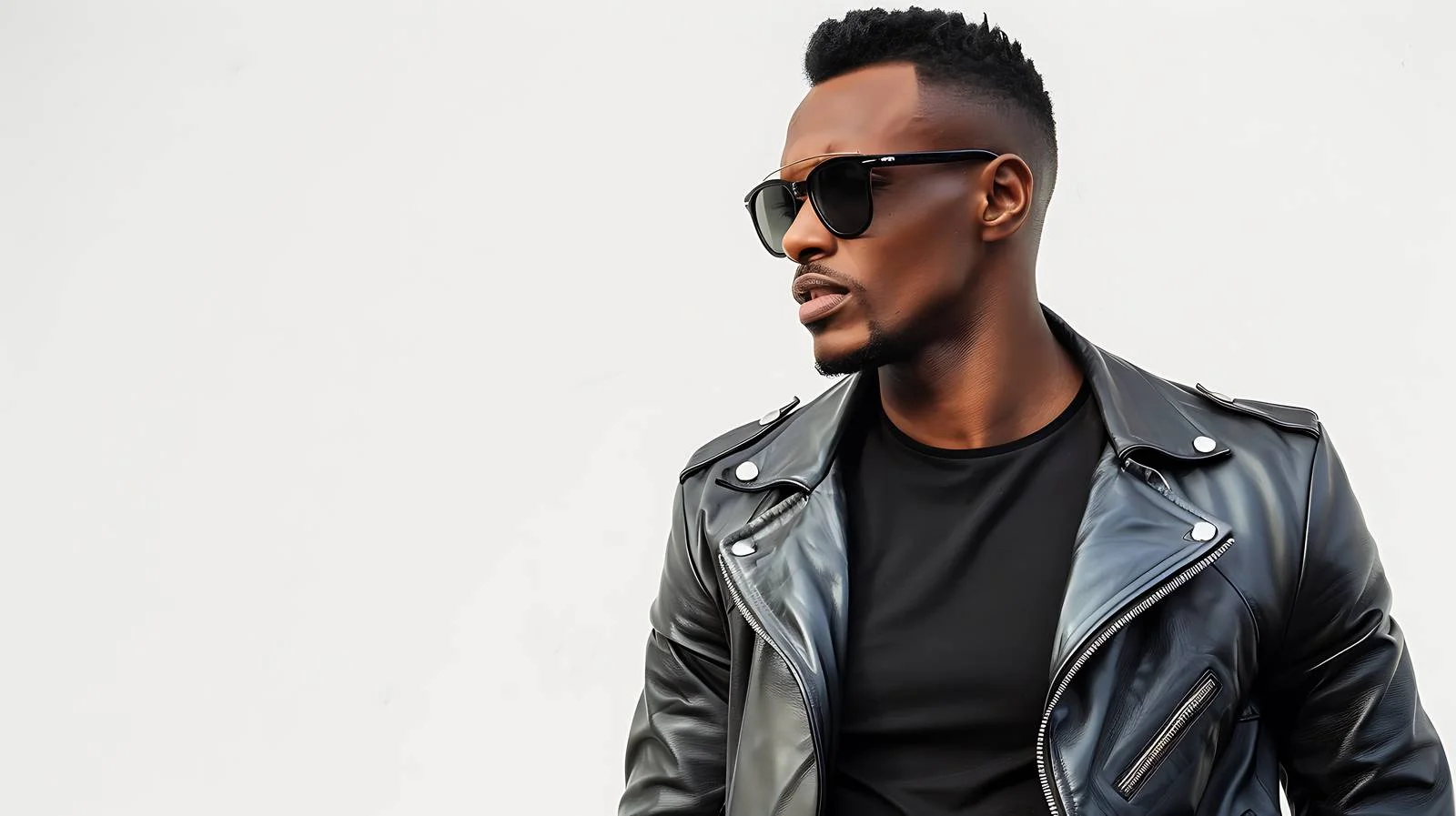 Stylish young black man in sunglasses — free download from Dotvec