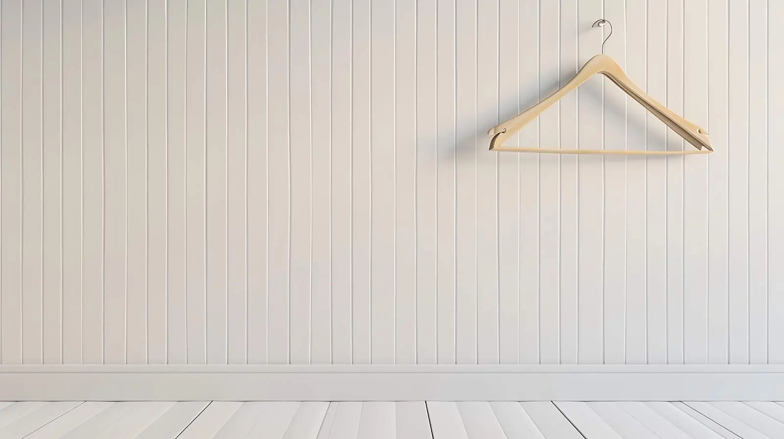 Floor Hanger Against White Wall Isolated Image – free household item image from Dotvec