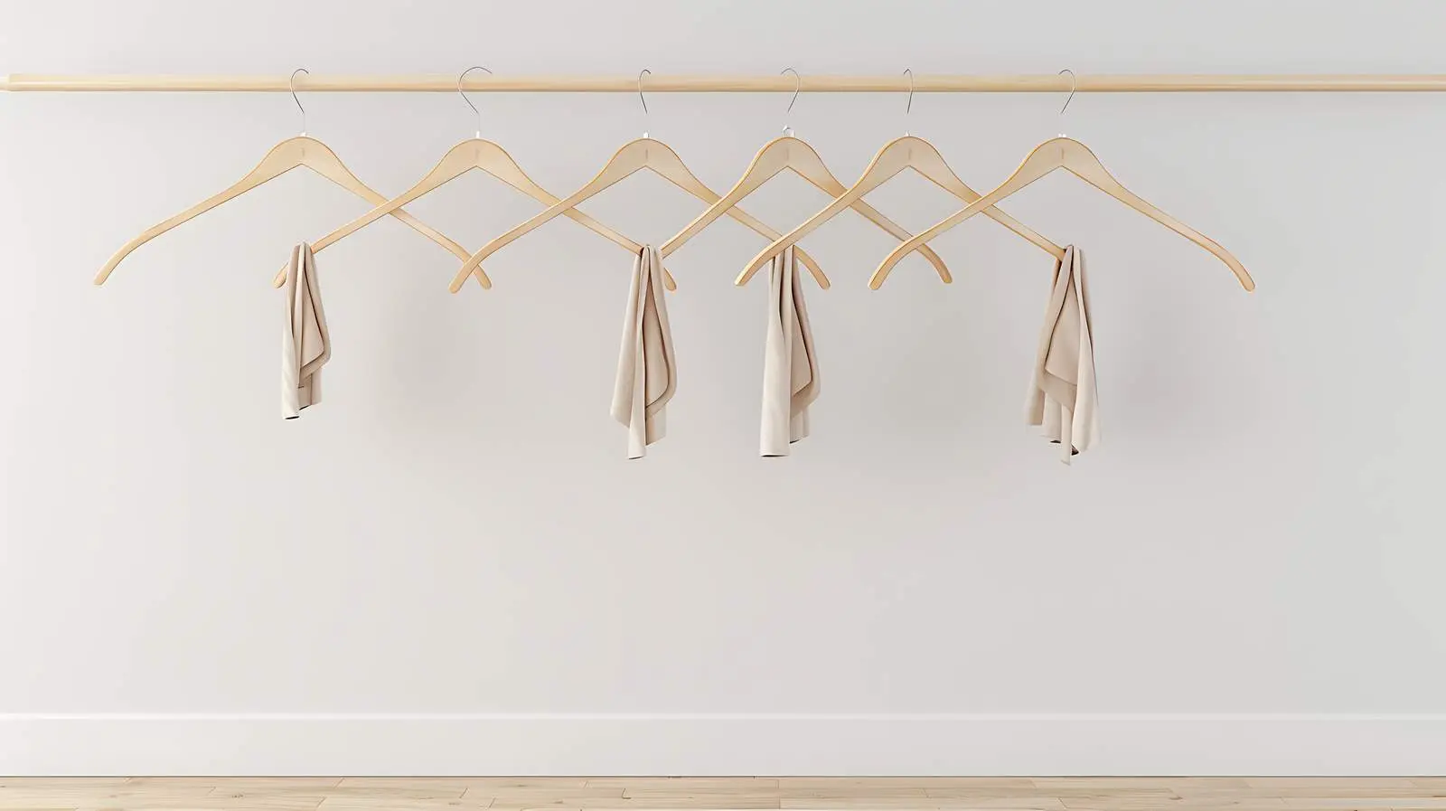 Hanger Display on White Wall Background — free download from Dotvec