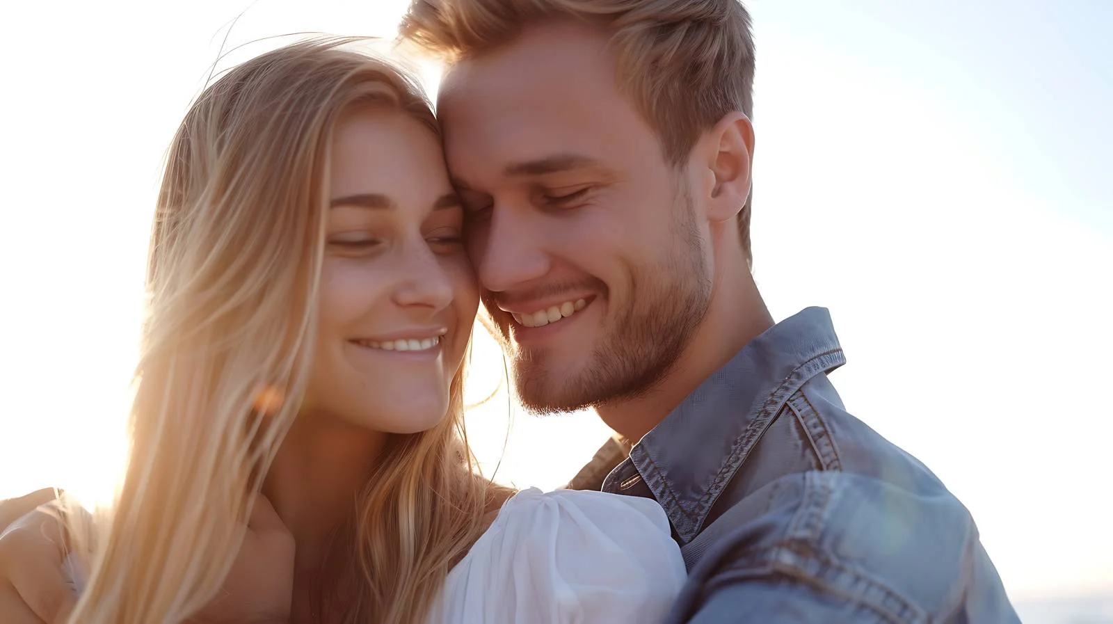 Romantic Couple Outdoors Scene — free download from Dotvec